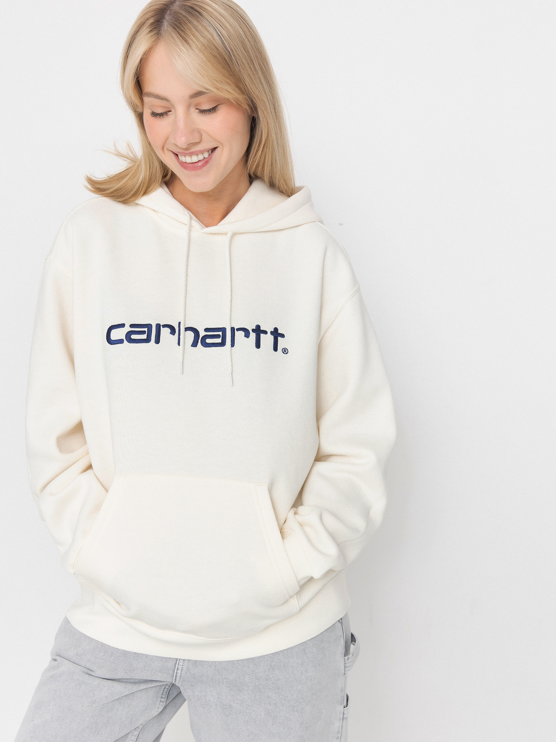 Carhartt WIP Carhartt HD Wmn Kapucnis pulóver (wax/wolfsbane)
