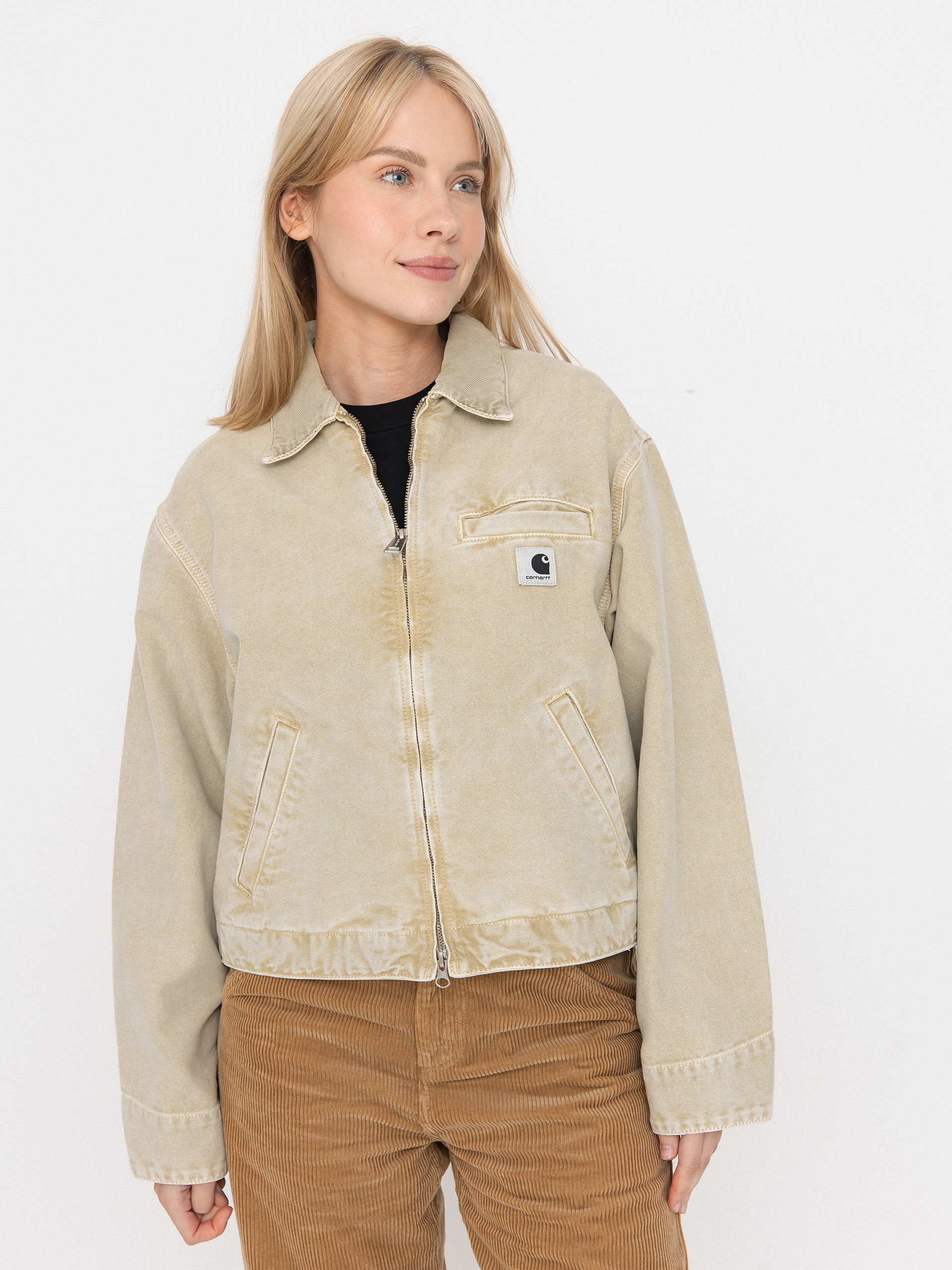 Carhartt WIP Emery Wmn Dzseki (dusty h brown/dusty h brown/chalk wash)