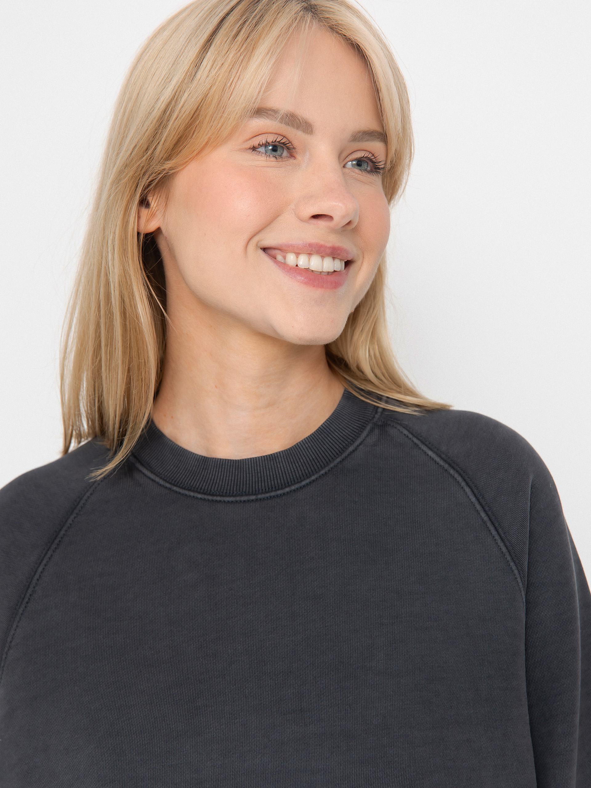 Carhartt WIP Hudson Wmn Pulóver (black/chalk wash)