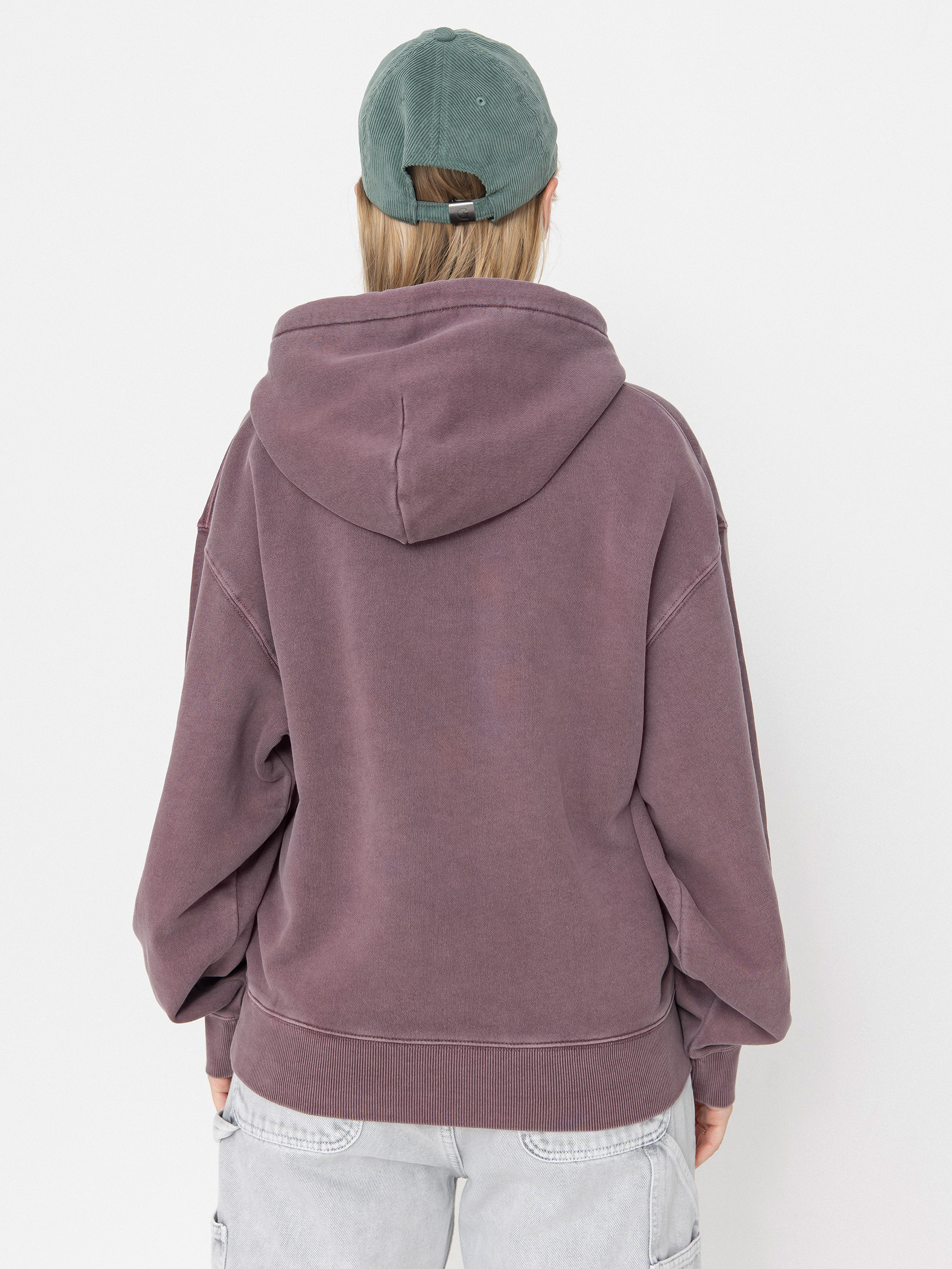 Carhartt WIP Nelson HD Wmn Kapucnis pulóver (phlox/garment dyed)