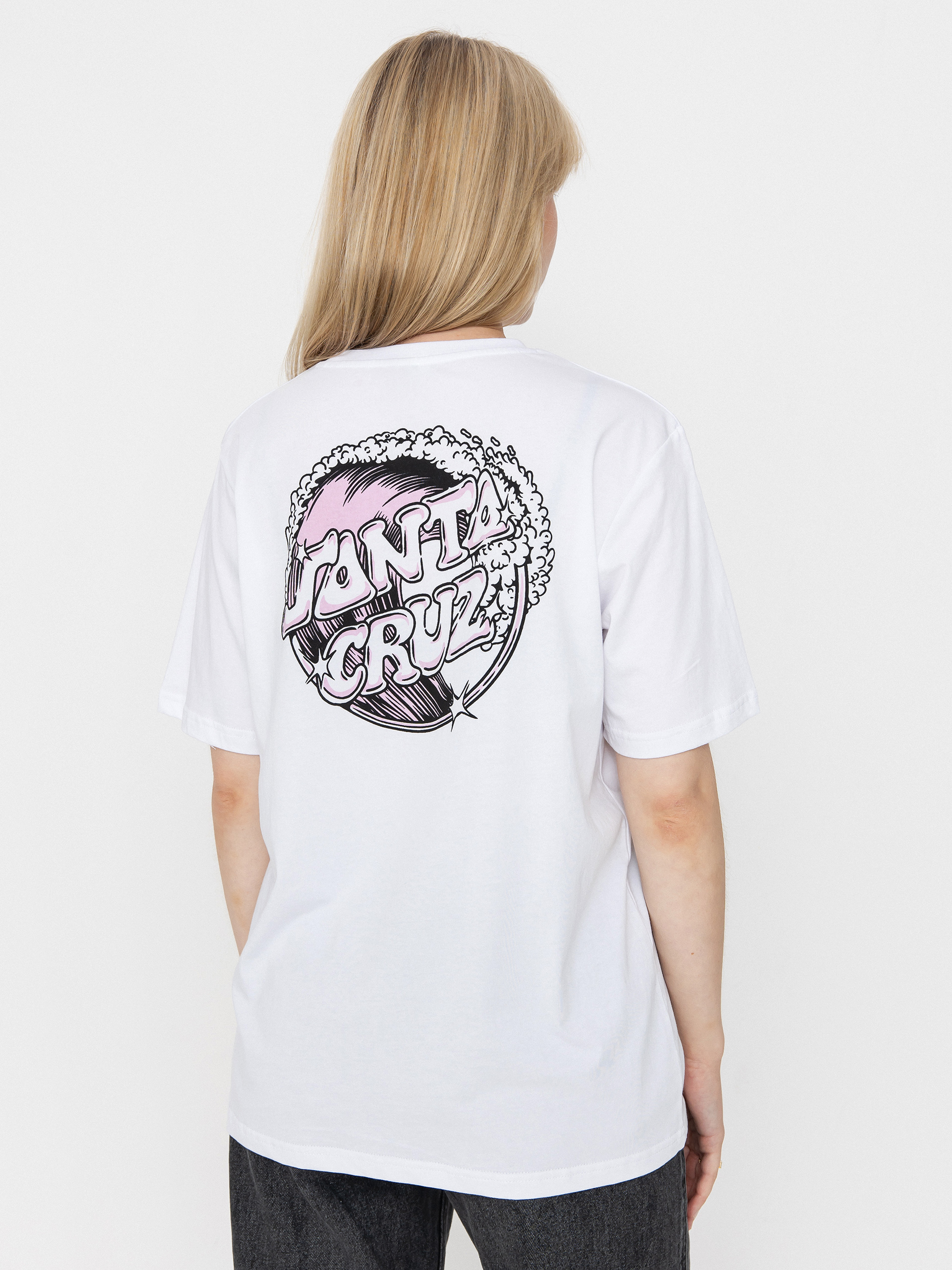 Santa Cruz Offshore Dot Wmn Póló (white)