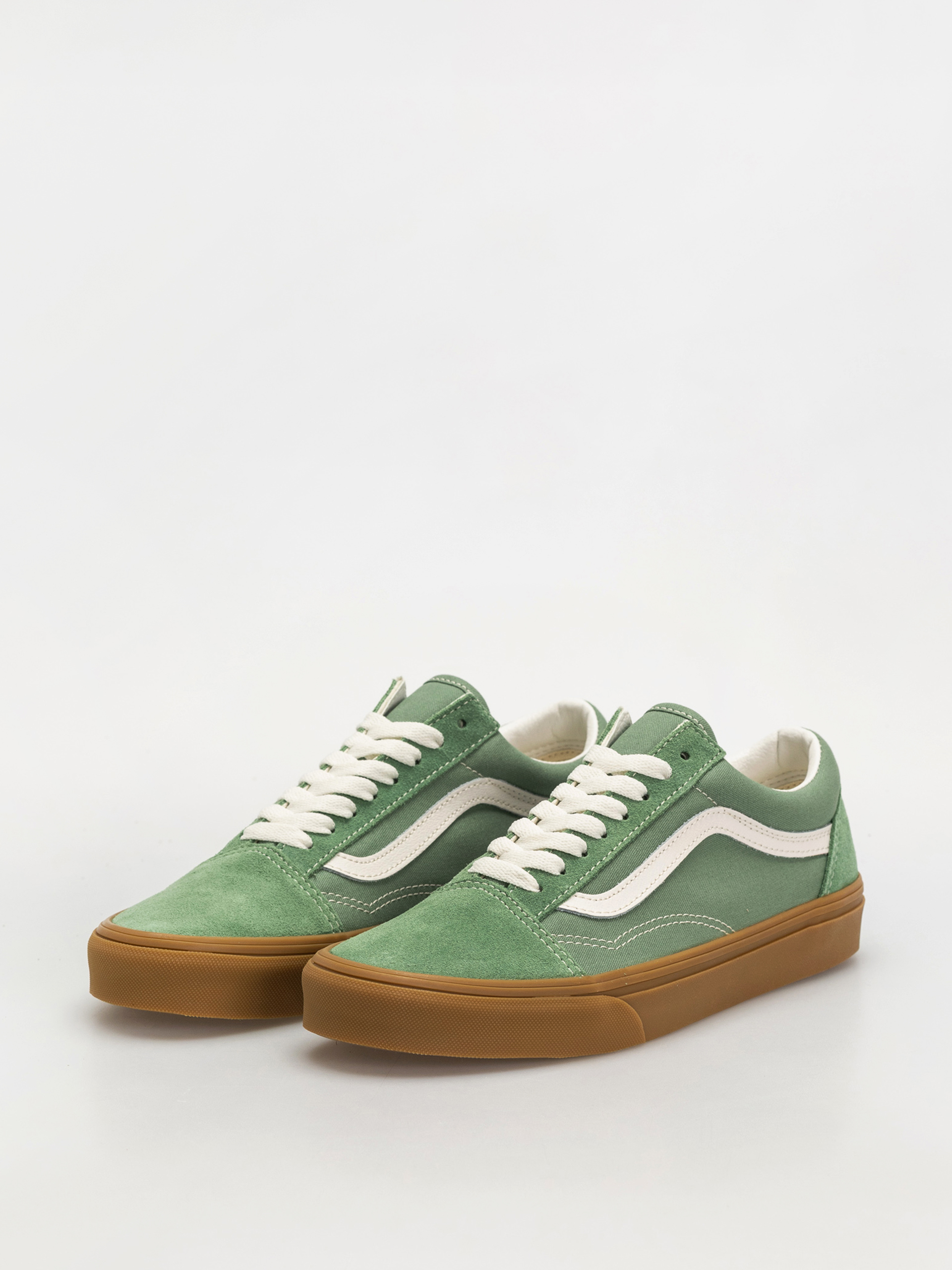 Vans Old Skool Cipők (green/gum)
