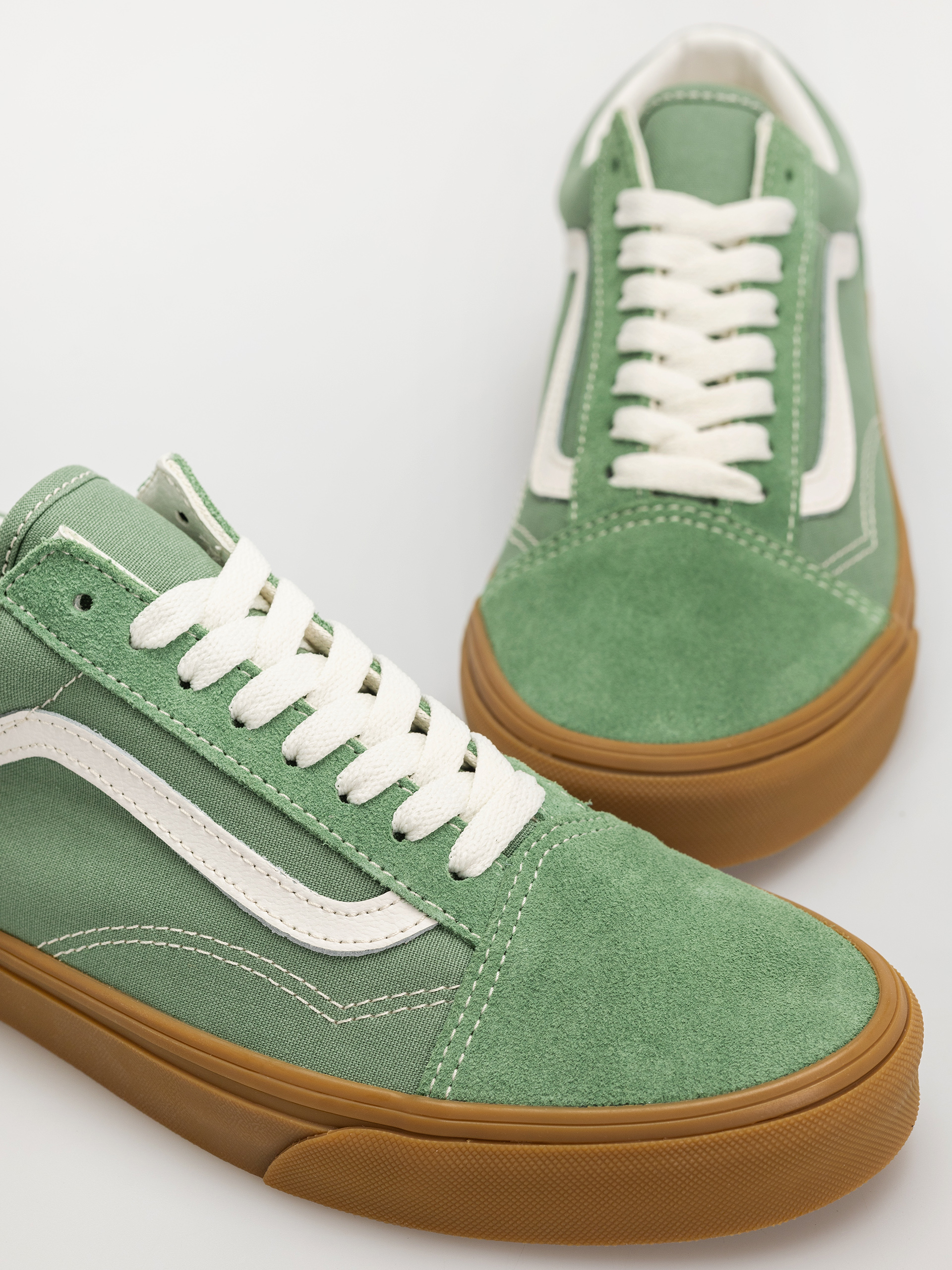 Vans Old Skool Cipők (green/gum)