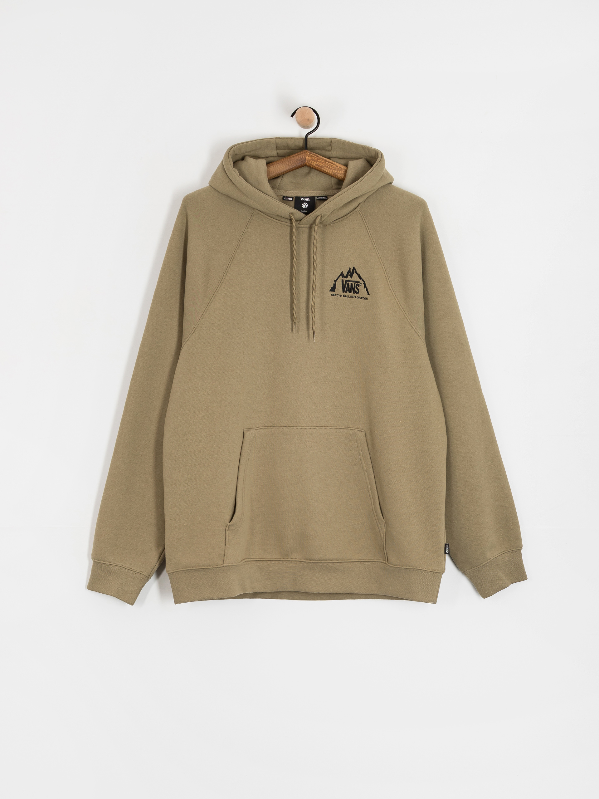 Vans Mte Crestline Logo HD Kapucnis pulóver (bay leaf)