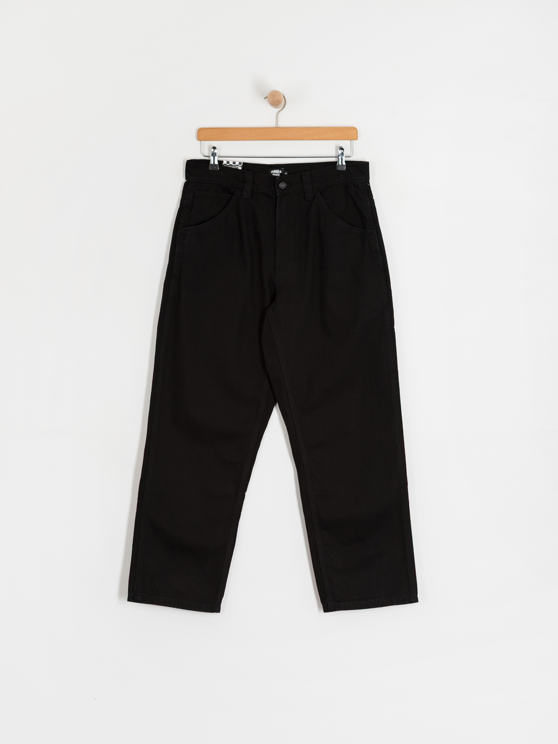 Vans Skate Check 5 Loose Denim Kisnadrág (black denim)