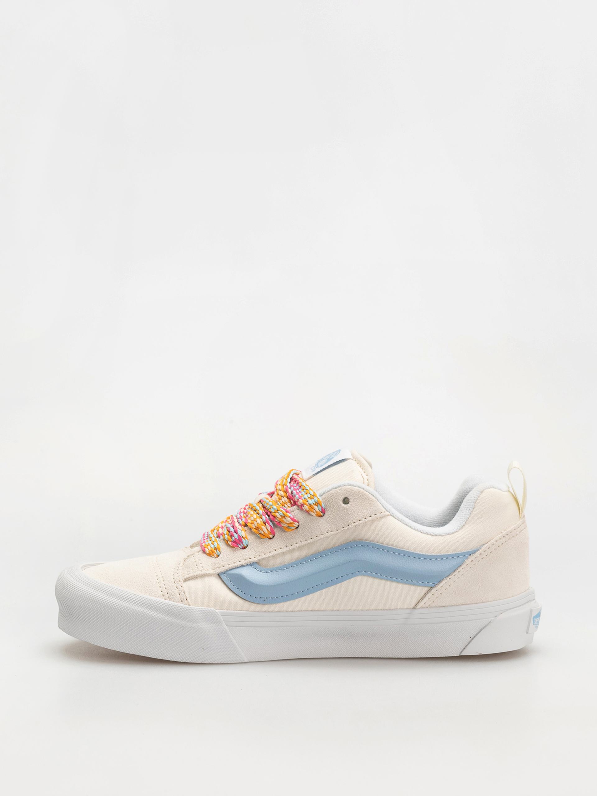 Vans Knu Skool Cipők (oversized lace white/blue)