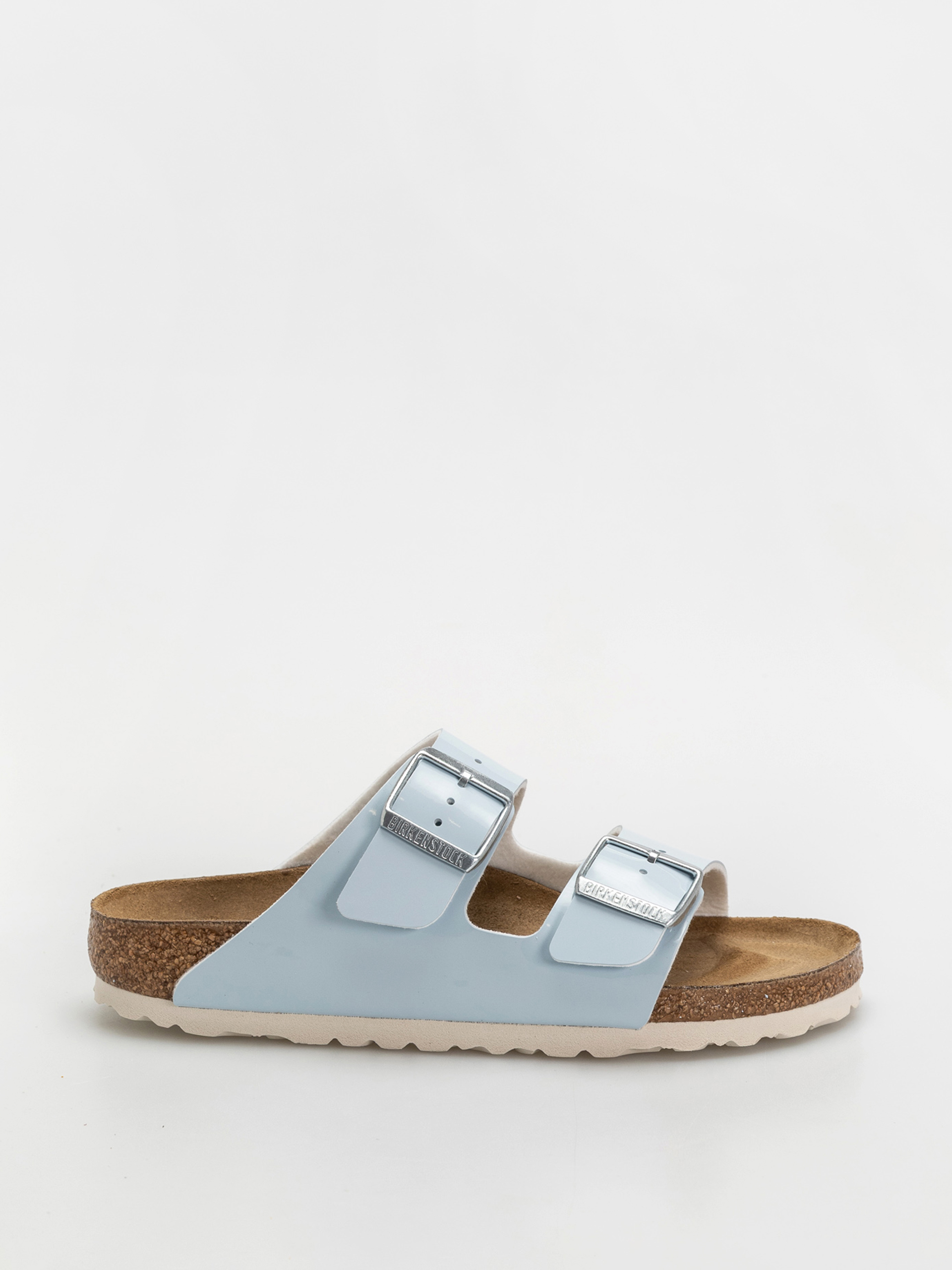 Birkenstock Arizona Briko Flor Narrow Wmn Flip-flop papucsok (patent baby blue)