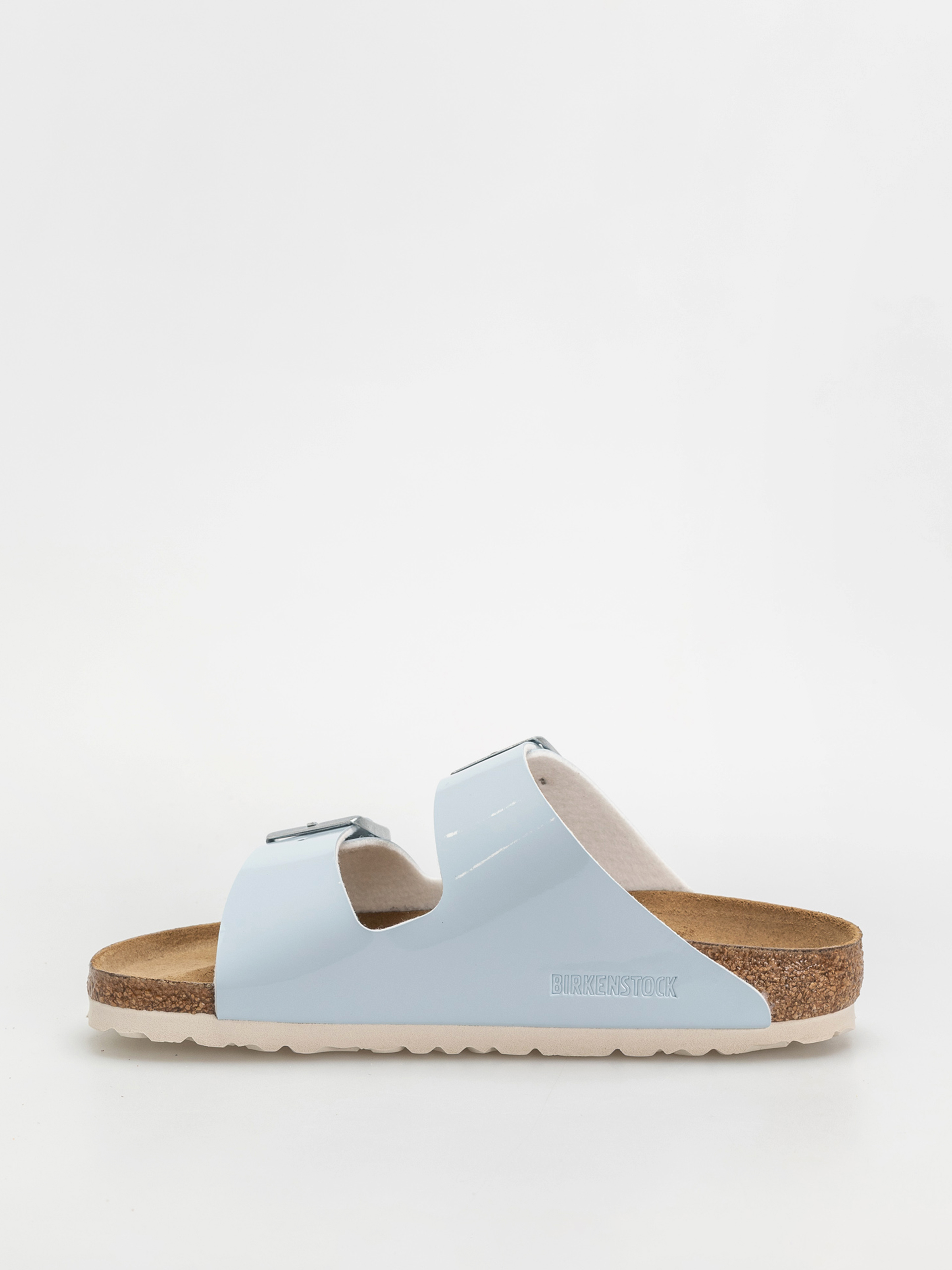 Birkenstock Arizona Briko Flor Narrow Wmn Flip-flop papucsok (patent baby blue)