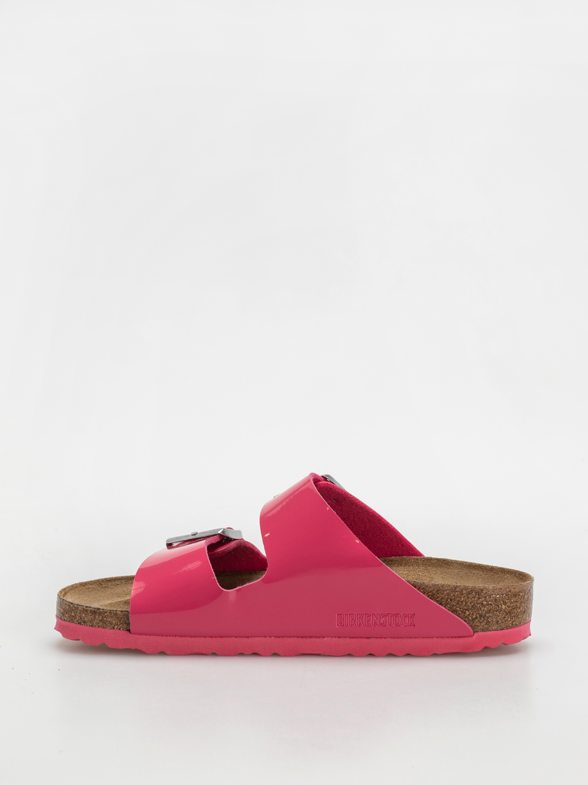 Birkenstock Arizona Briko Flor Narrow Wmn Flip-flop papucsok (patent fuchsia tulip)