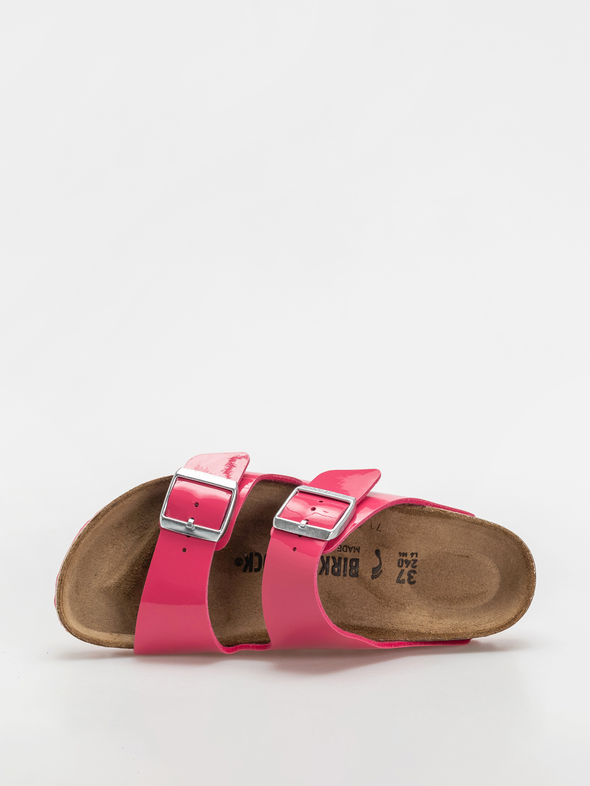 Birkenstock Arizona Briko Flor Narrow Wmn Flip-flop papucsok (patent fuchsia tulip)