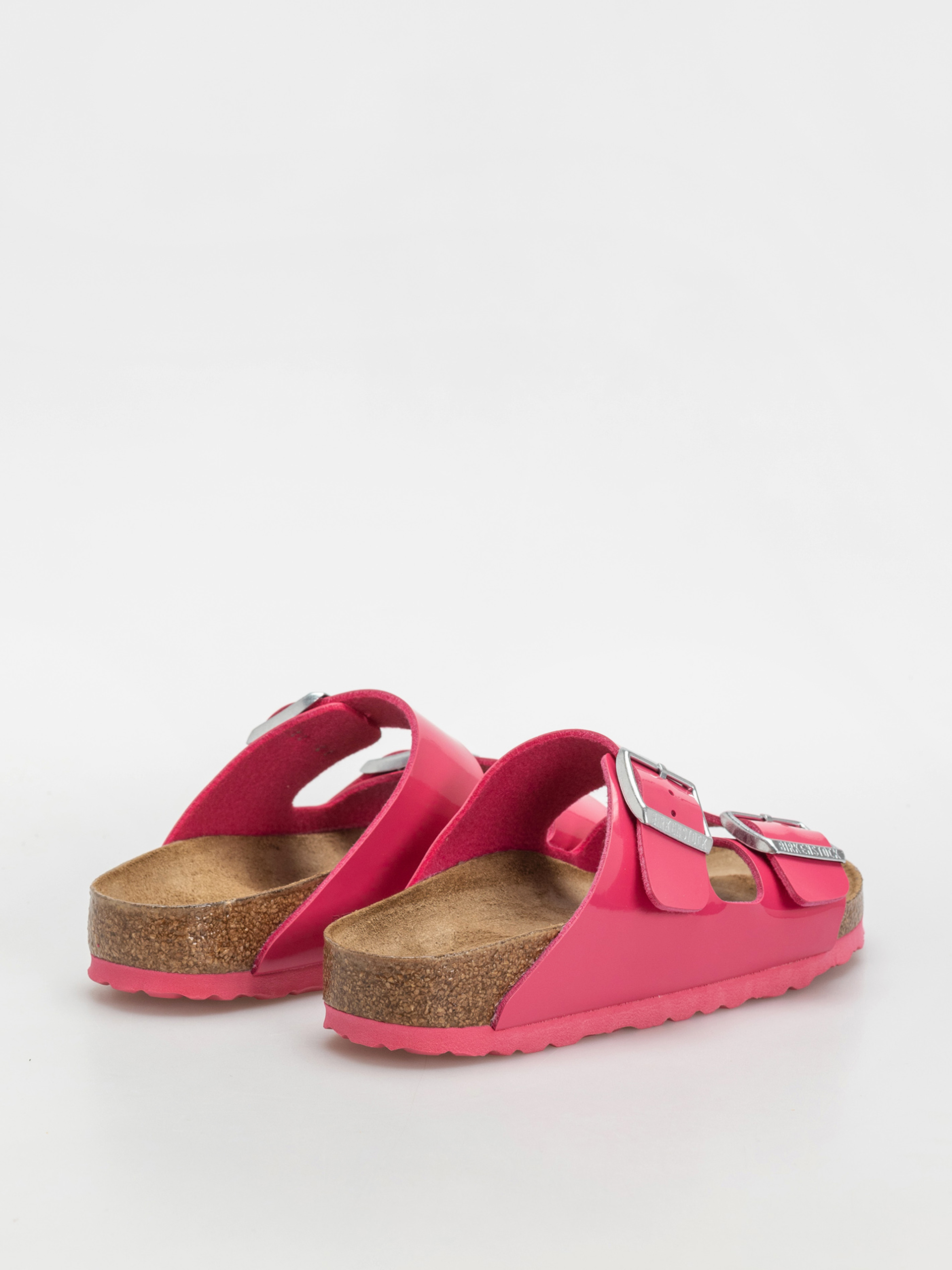 Birkenstock Arizona Briko Flor Narrow Wmn Flip-flop papucsok (patent fuchsia tulip)