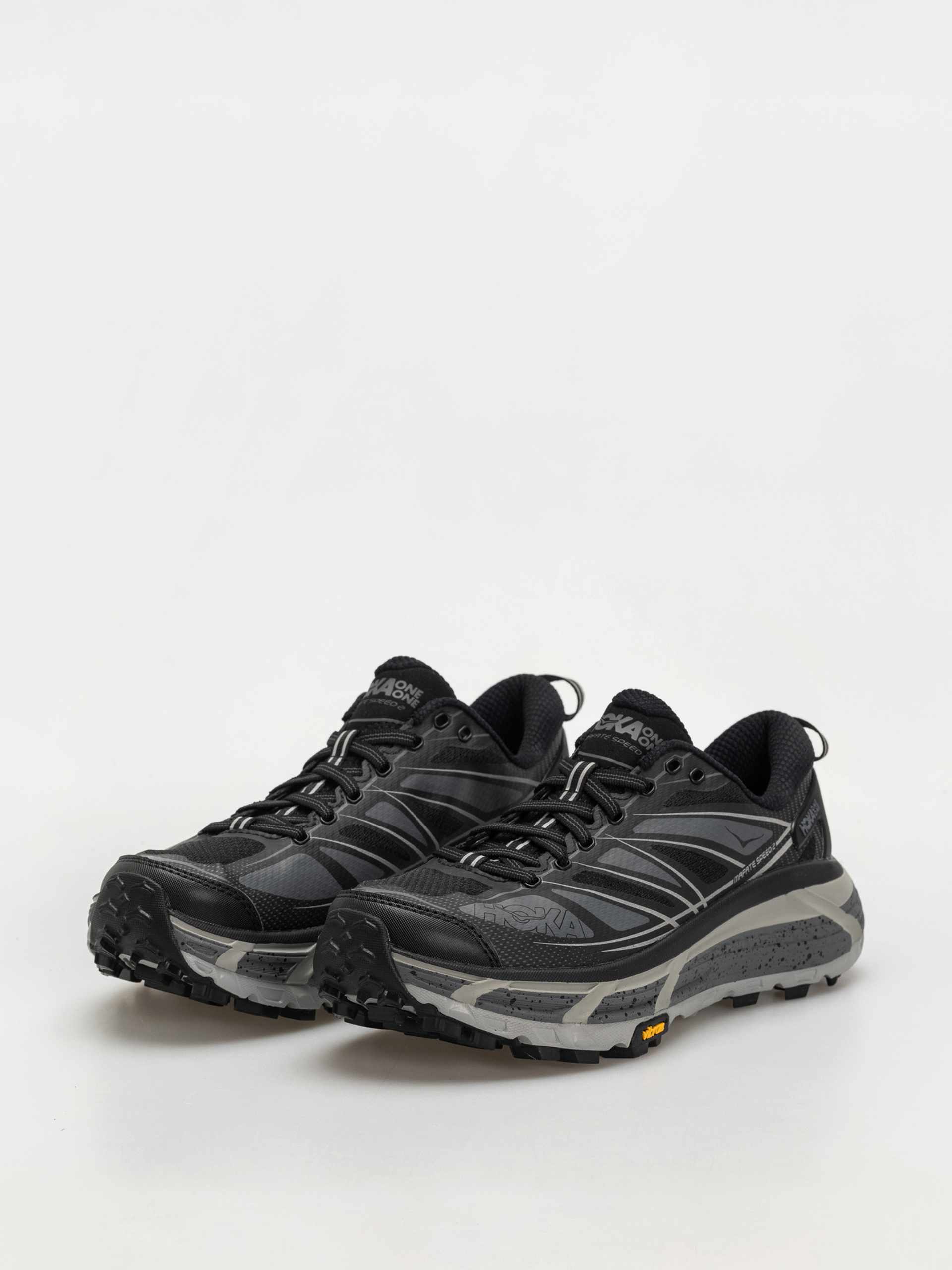 Hoka Mafate Speed 2 Cipők (black castlerock)