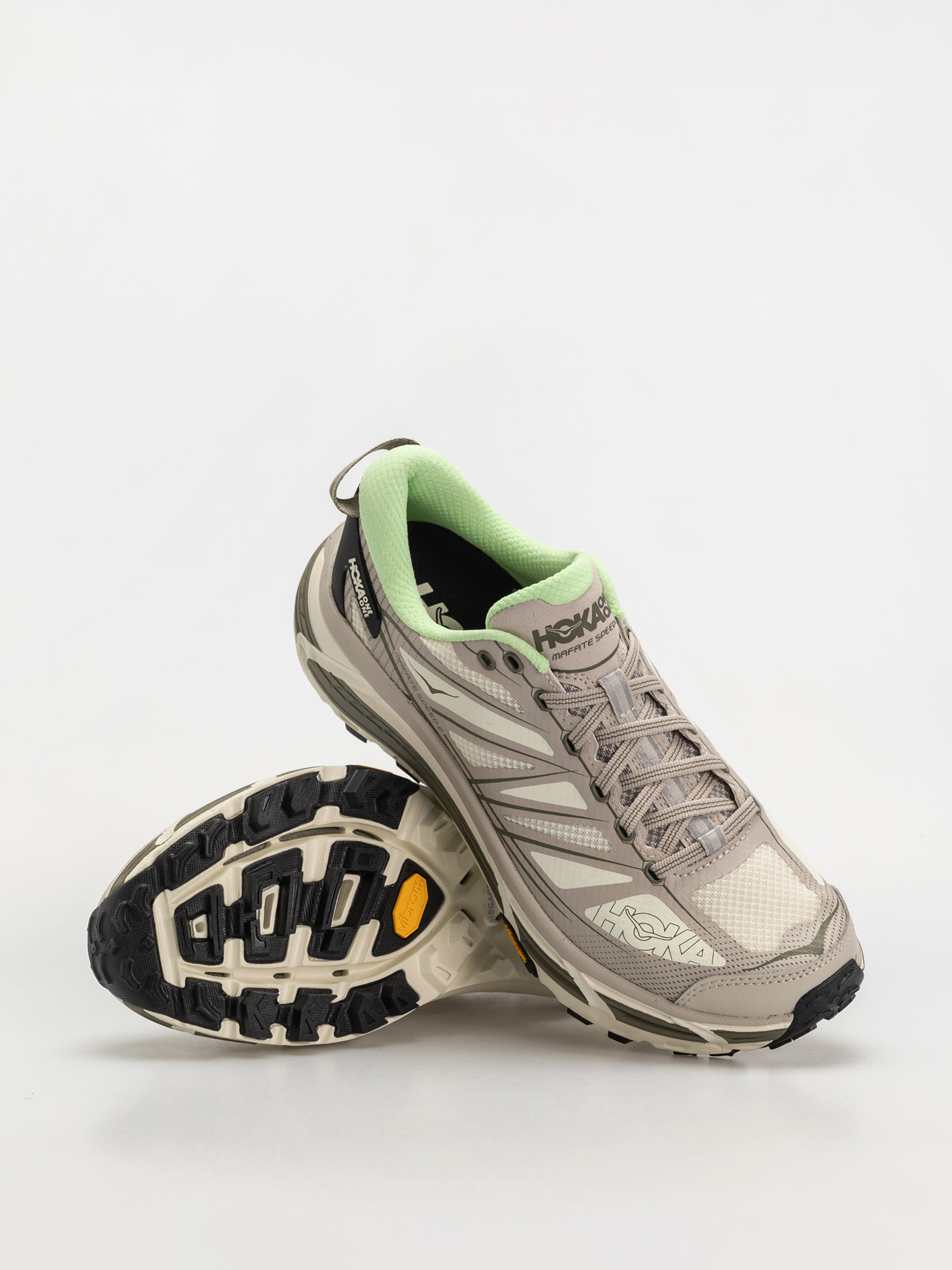 Hoka Mafate Speed 2 Cipők (putty eucalyptus)