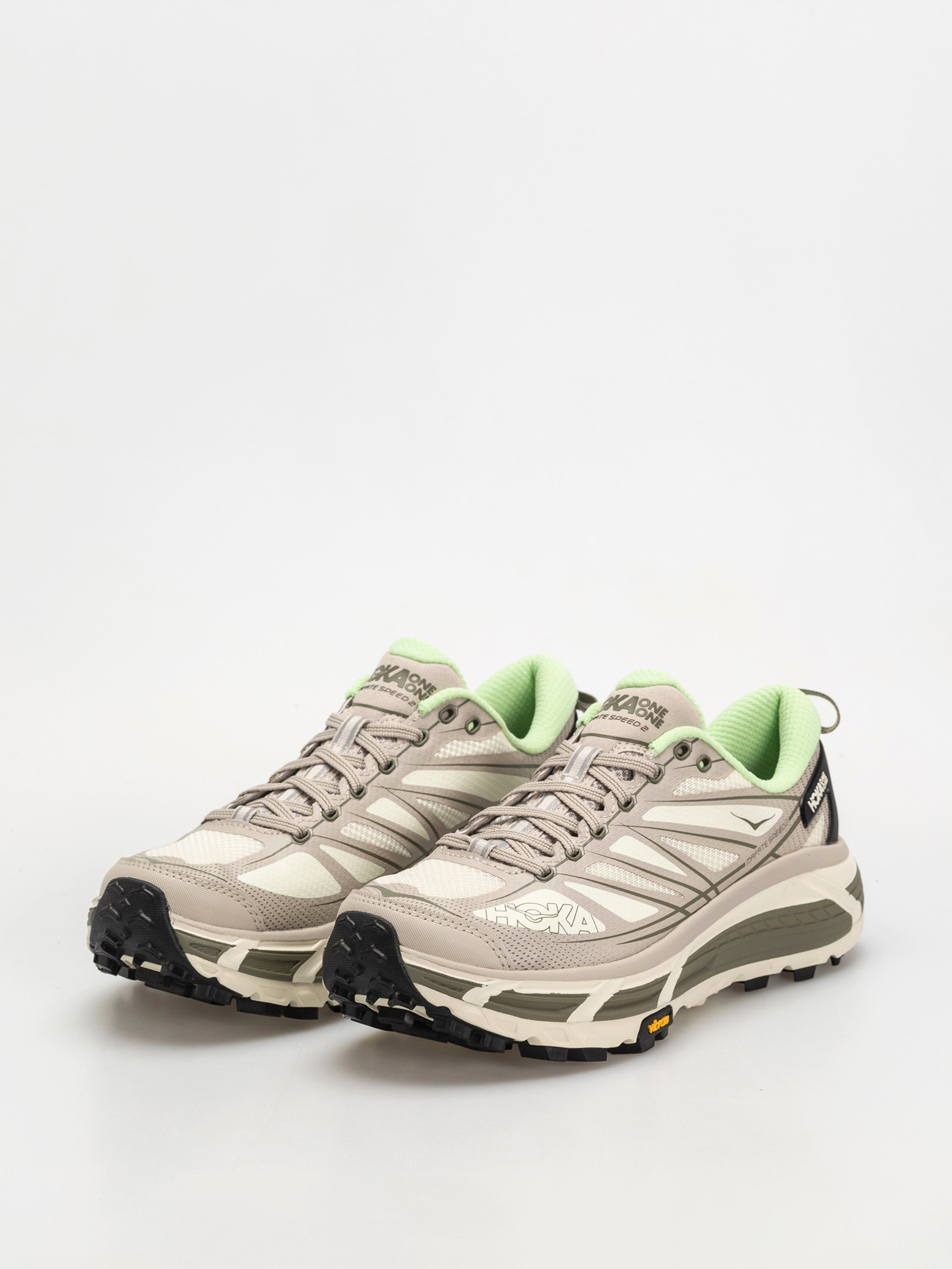 Hoka Mafate Speed 2 Cipők (putty eucalyptus)