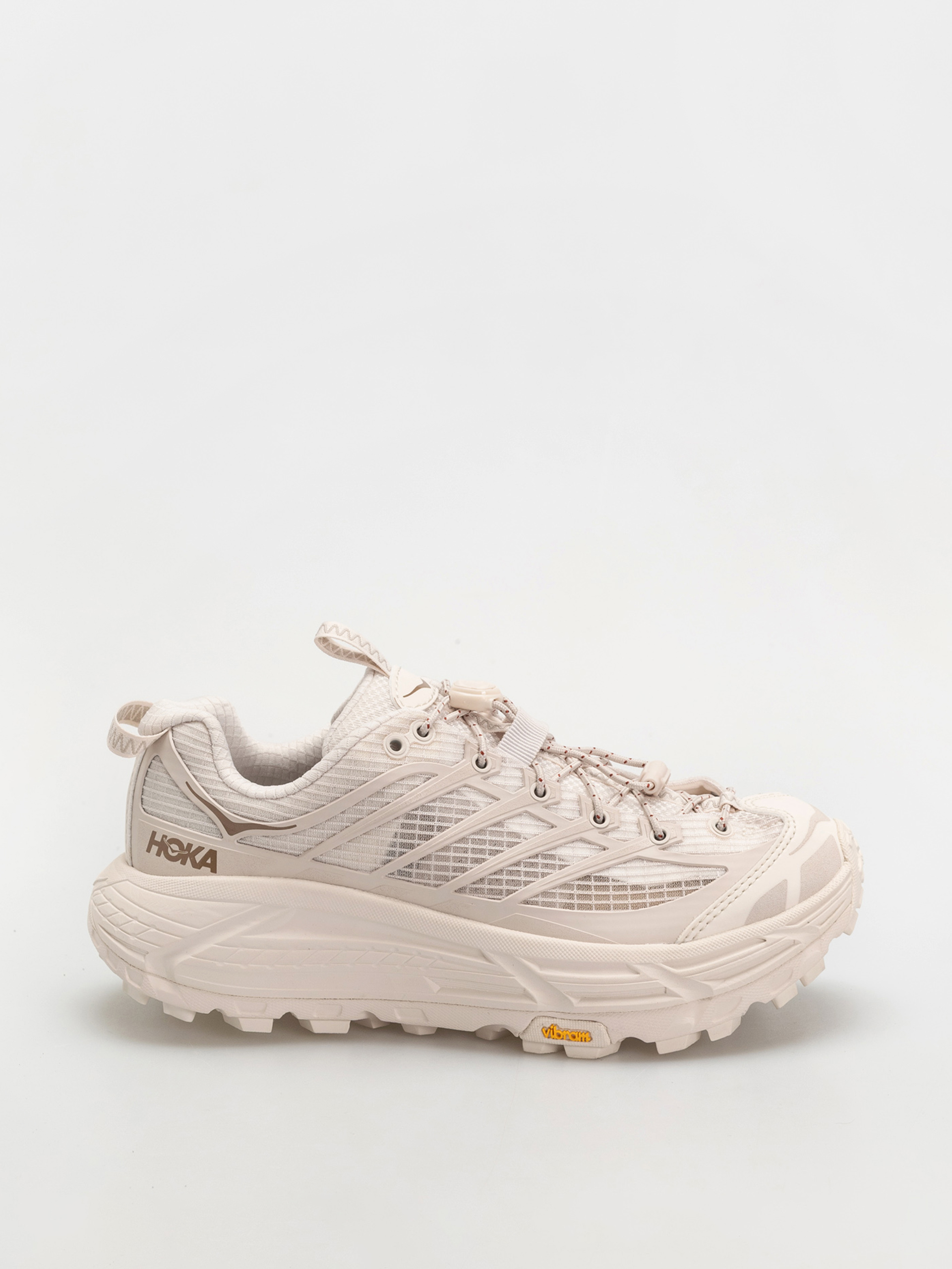 Hoka Mafate Three 2 Grid Cipők (rose cream stucco)