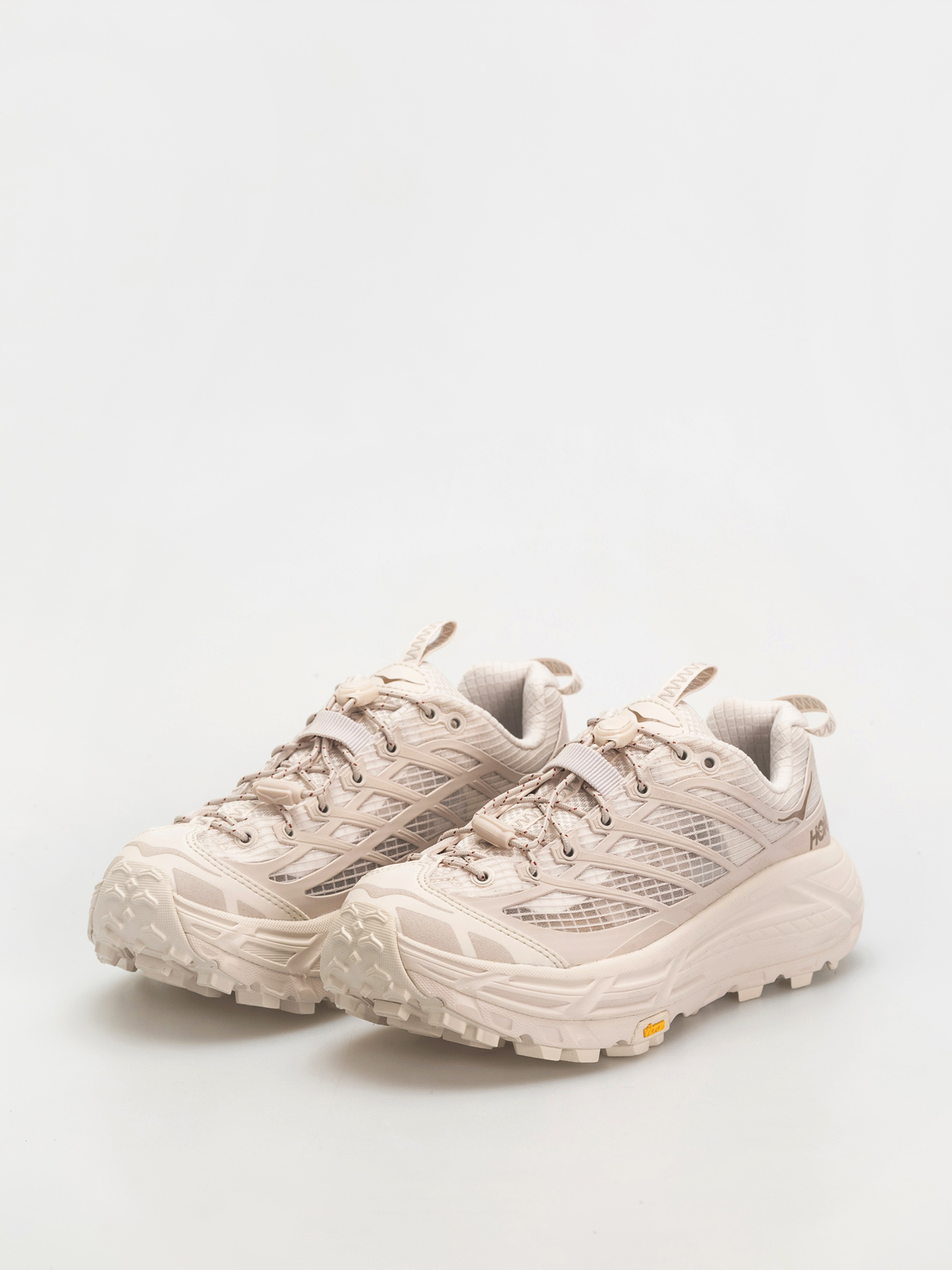 Hoka Mafate Three 2 Grid Cipők (rose cream stucco)