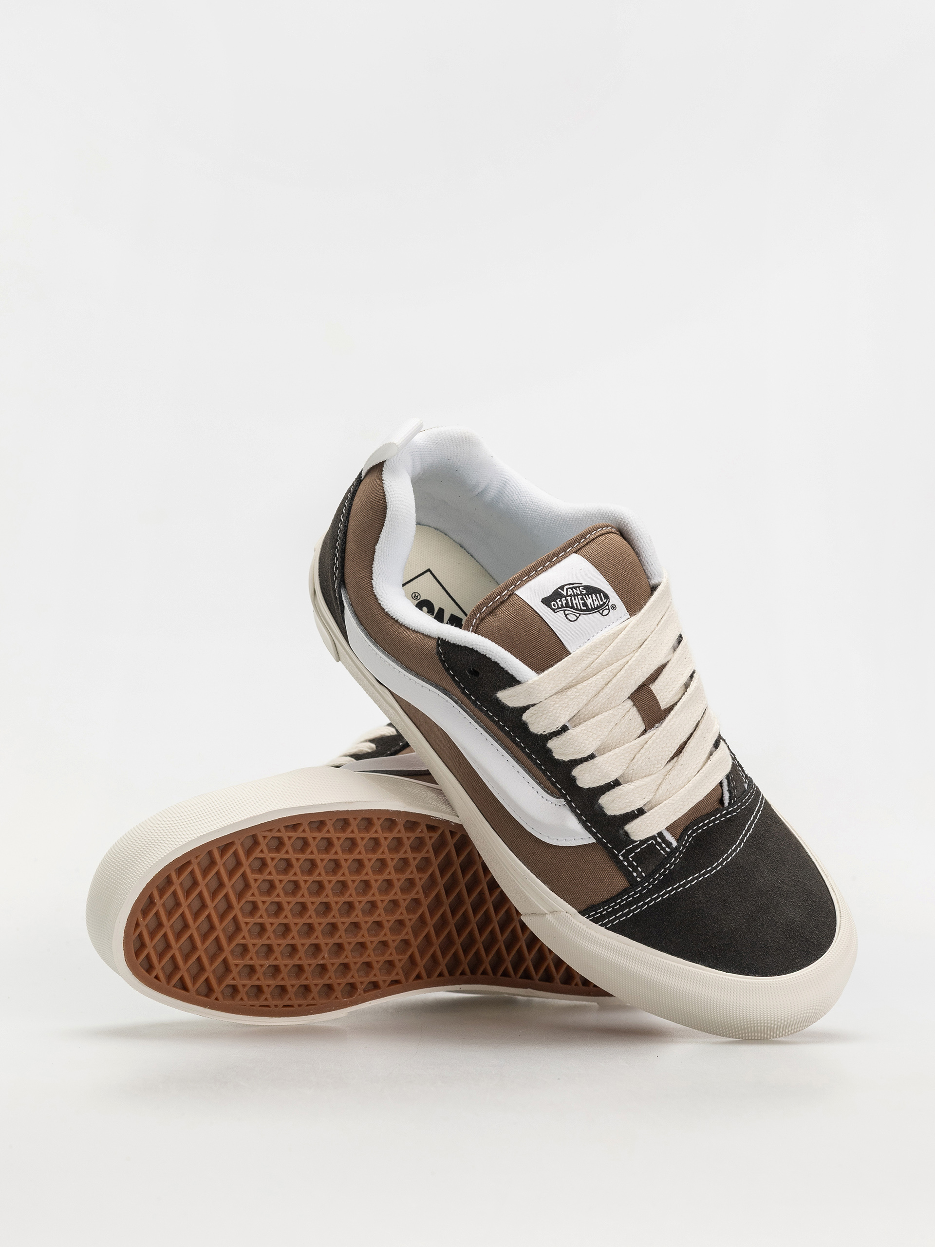 Vans Knu Skool Cipők (color blocking brown/brown)