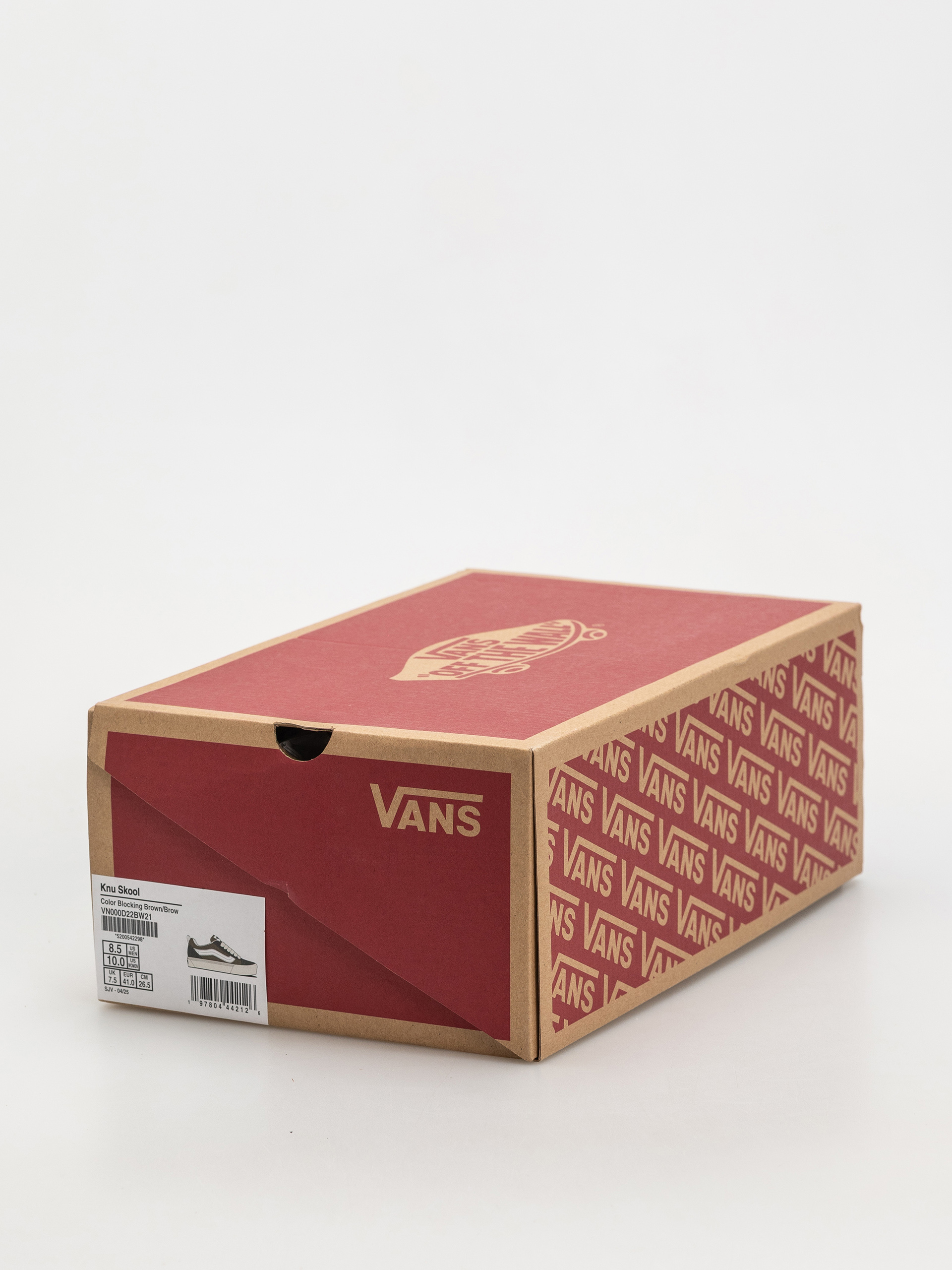 Vans Knu Skool Cipők (color blocking brown/brown)