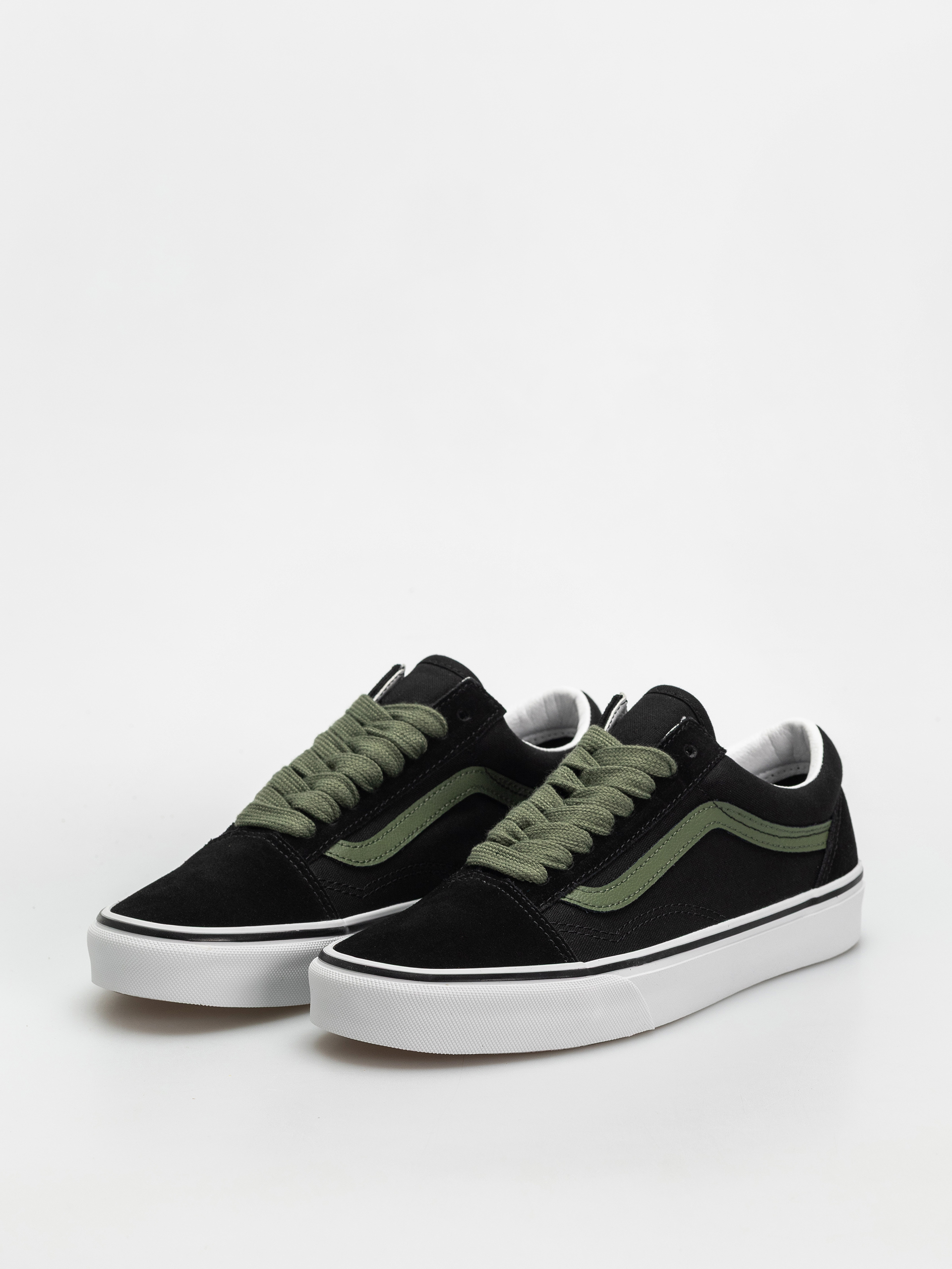 Vans Old Skool Cipők (pop black/green)