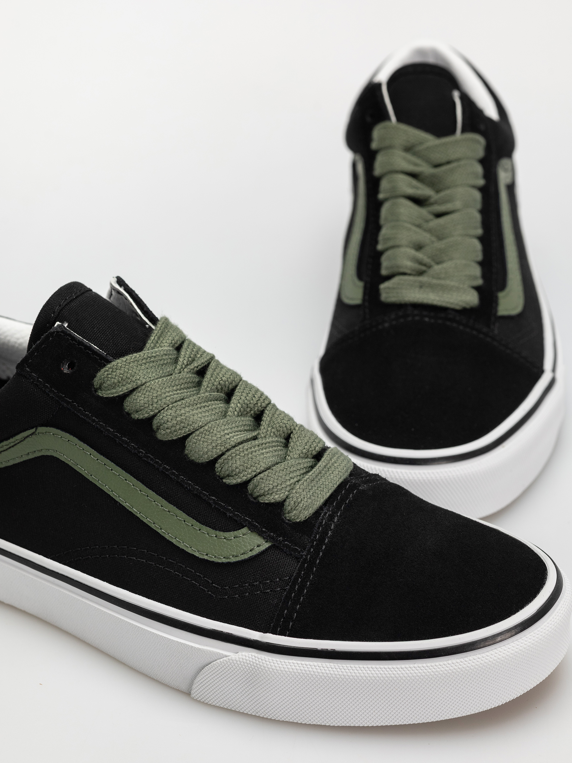 Vans Old Skool Cipők (pop black/green)