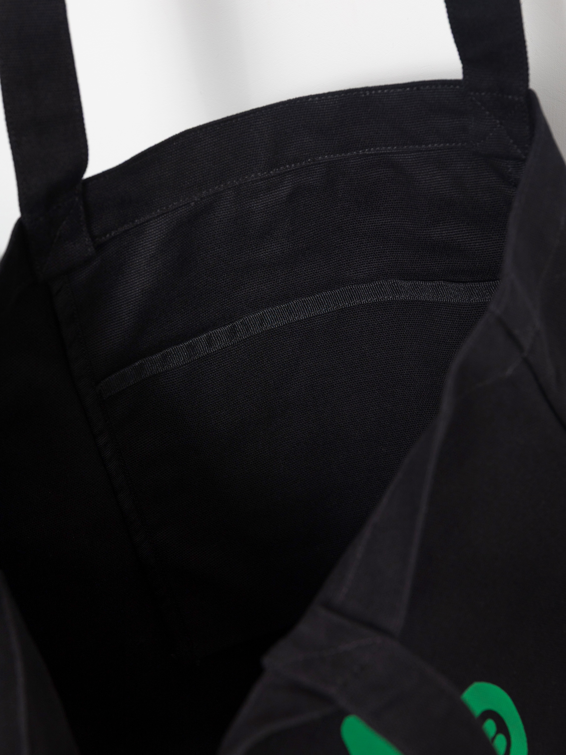 Kézitáska Carhartt WIP Canvas Graphic Tote (pronto print/black)