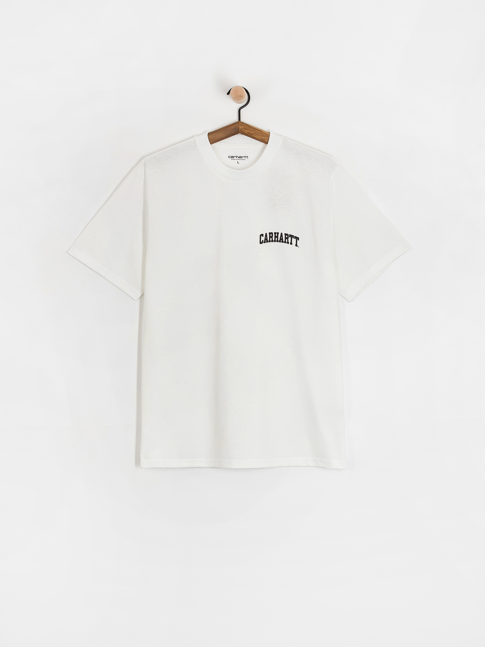 Carhartt WIP University Script Póló (white/black)