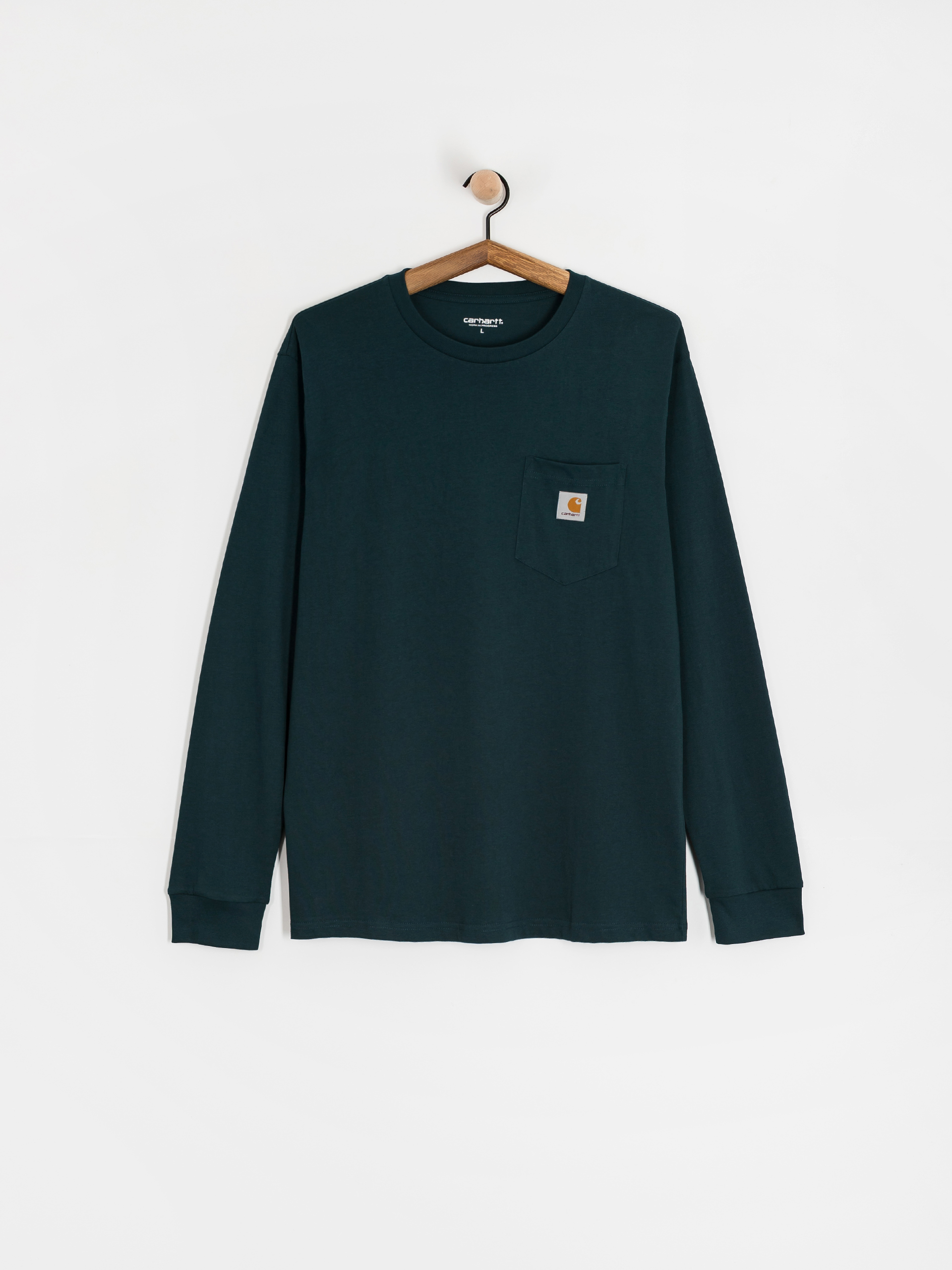 Carhartt WIP Pocket Hosszú ujjú felső (deep lagoon)