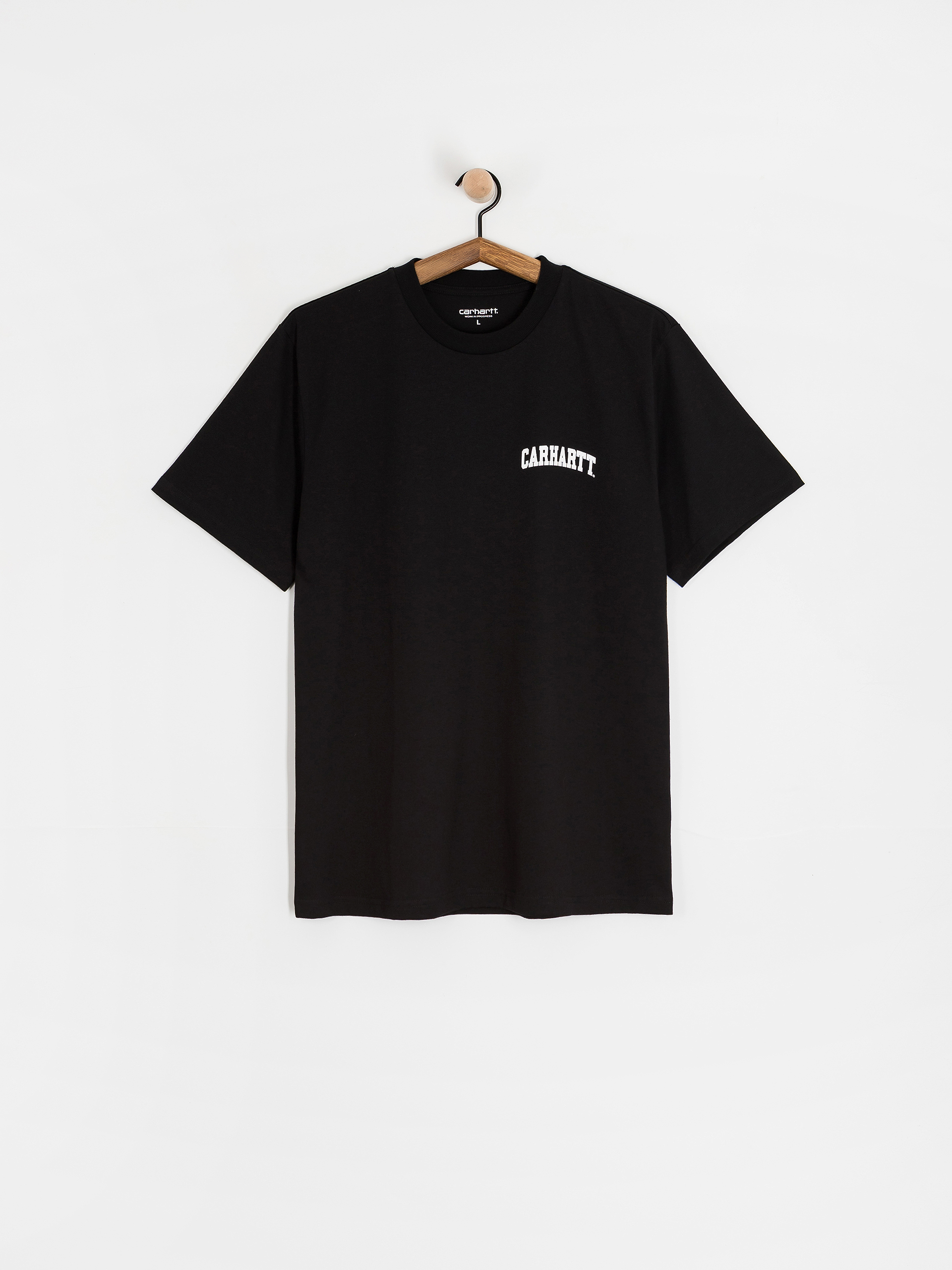 Carhartt WIP University Script Pu00f3lu00f3 (black/white)