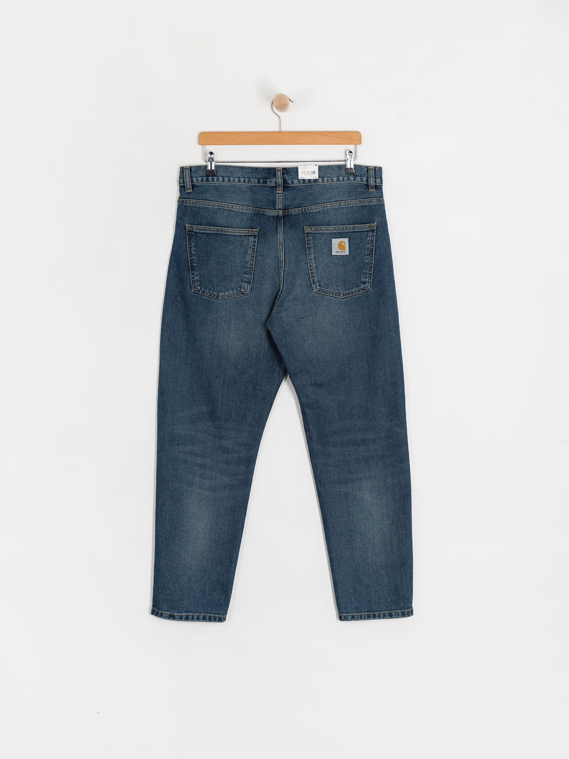 Carhartt WIP Newel Kisnadrág (blue/dark used wash)
