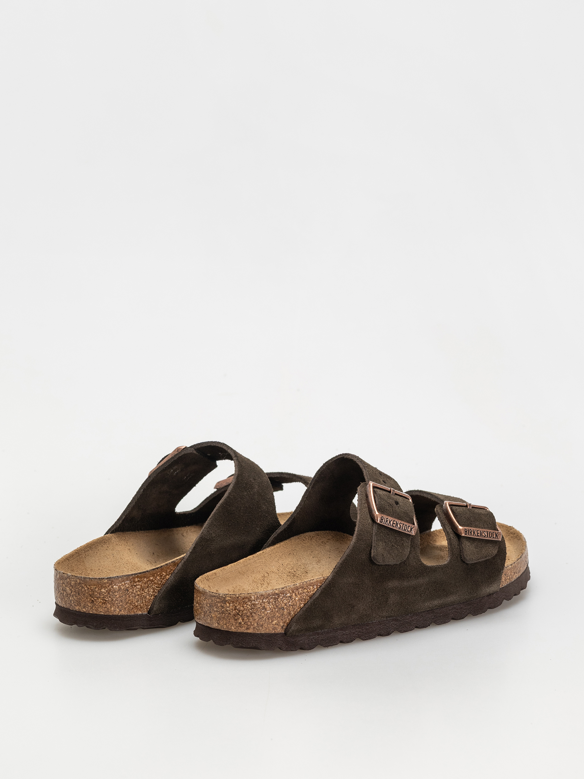 Birkenstock Arizona Suede Leather Narrow Wmn Flip-flop papucsok (mocca)