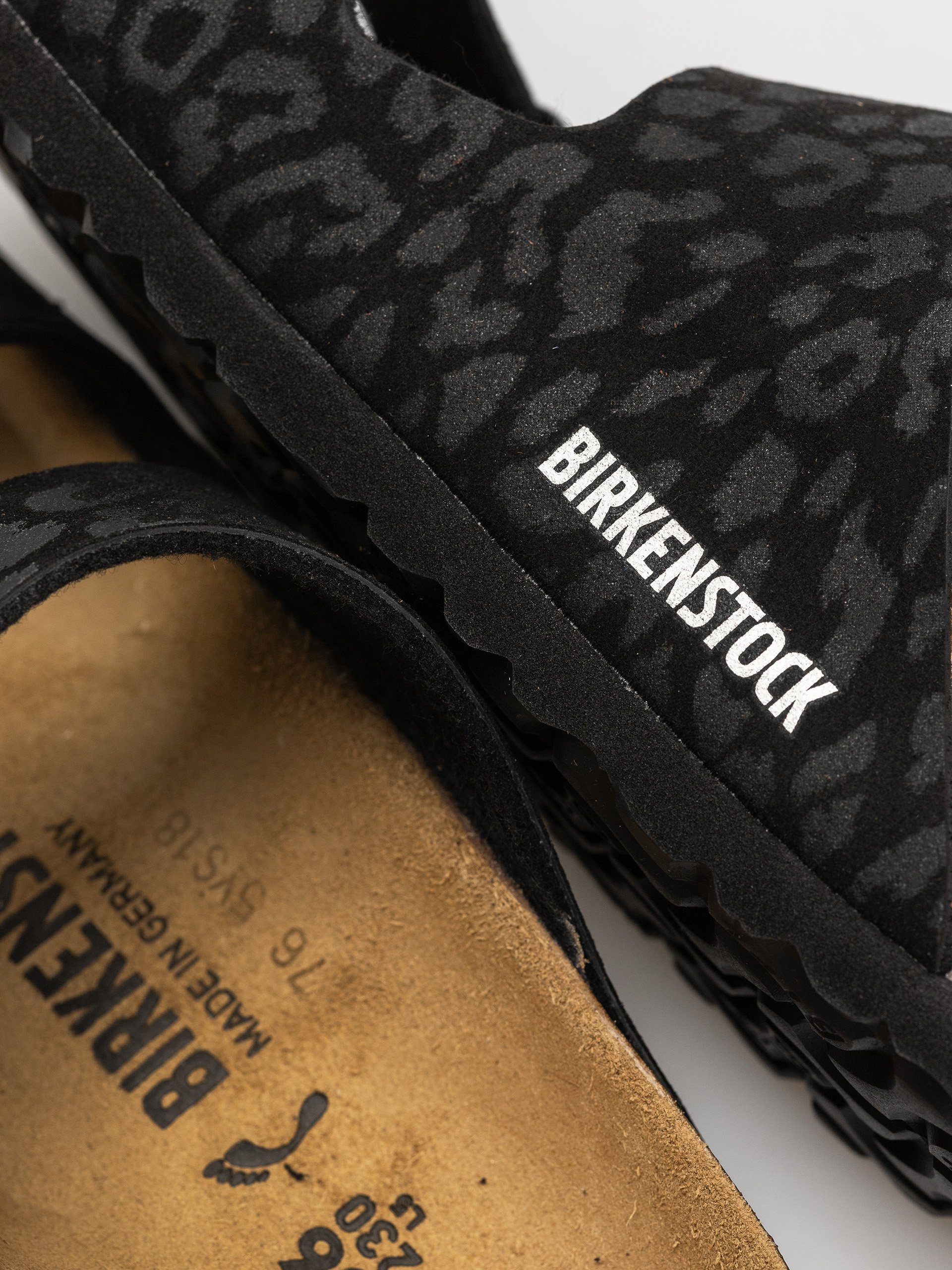 Birkenstock Arizona Synthetics Narrow Wmn Flip-flop papucsok (leo black)