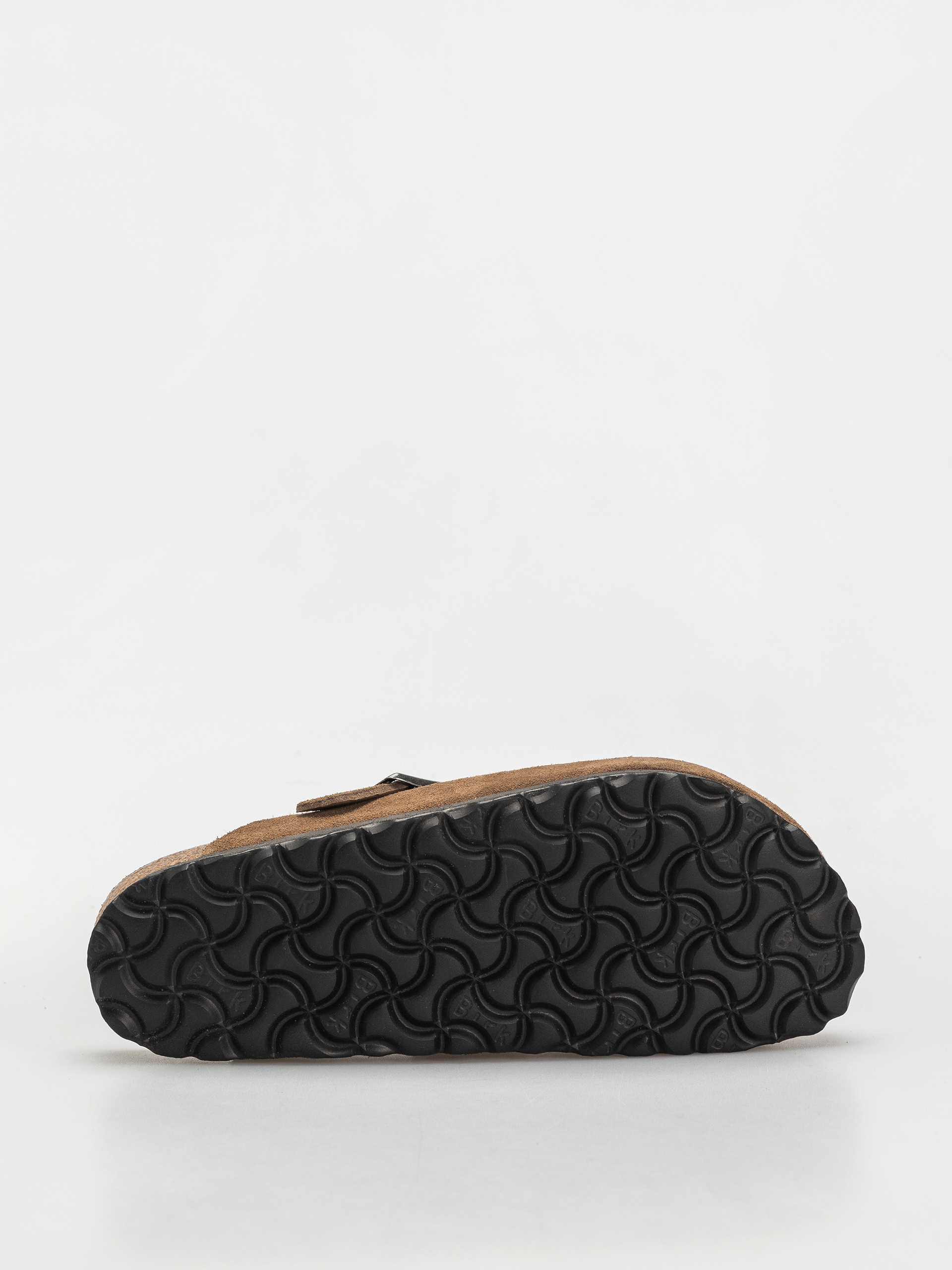 Birkenstock Boston SFB Suede Leather Narrow Wmn Flip-flop papucsok (dark tea)