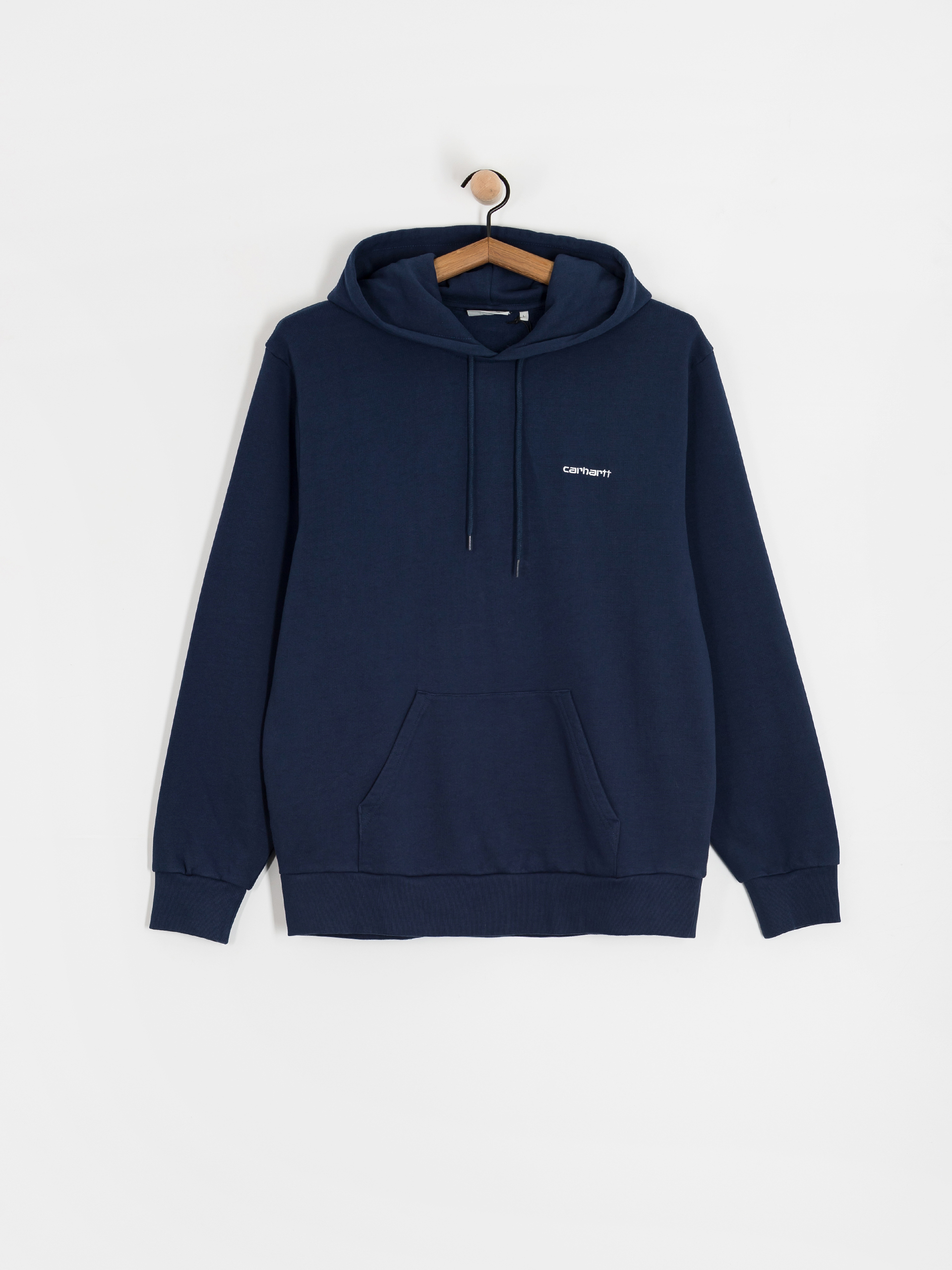 Carhartt WIP Script Embroidery HD Kapucnis pulóver (jupiter/white)