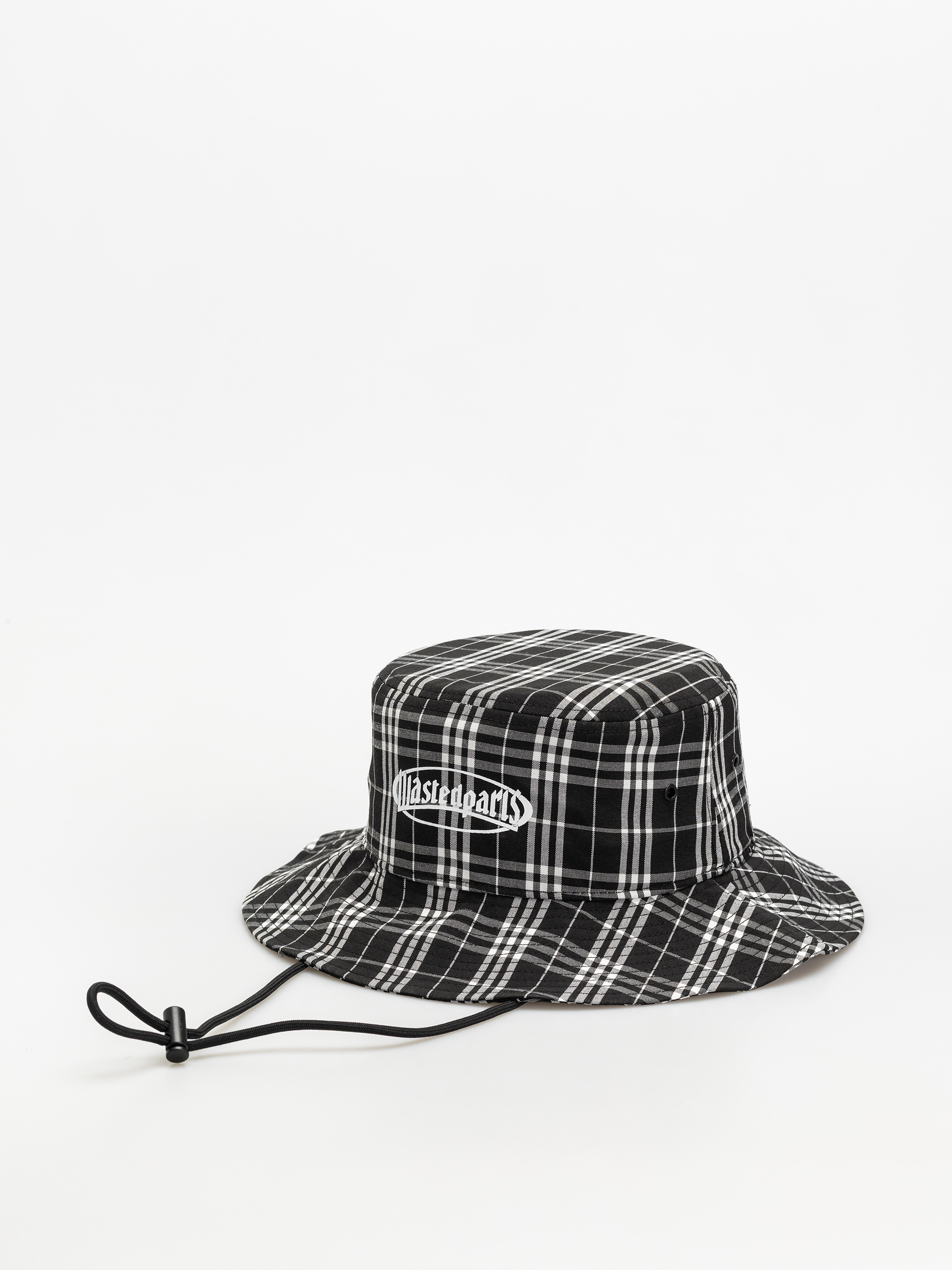 Wasted Paris Yard Tartan Safari Hat Baseball sapka (black/white)