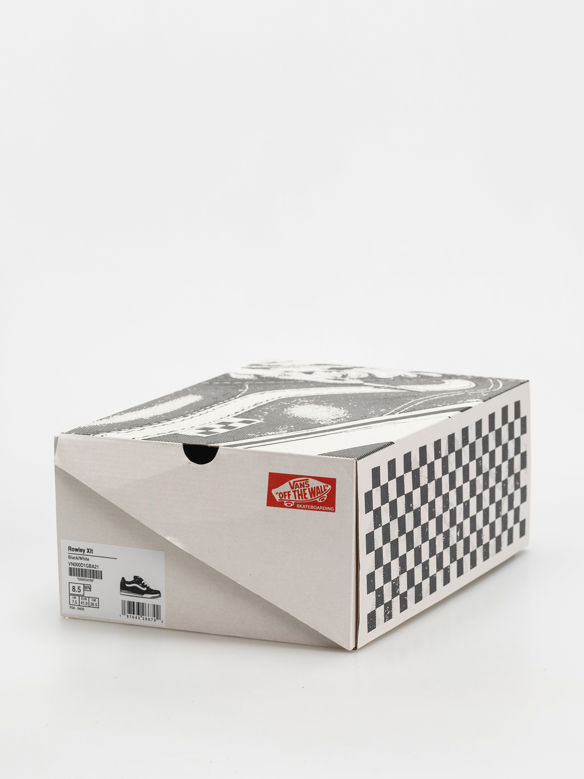 Vans Rowley Xlt Cipők (black/white)