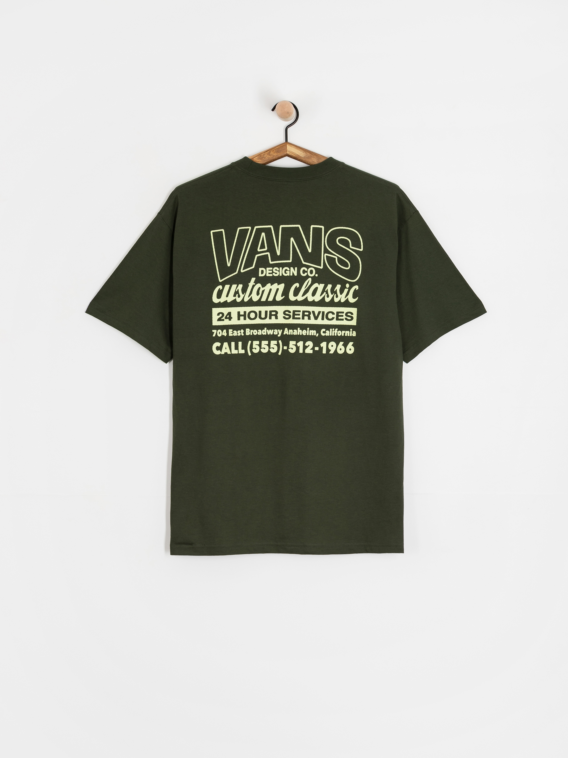 Vans Shop Front Póló (dried kelp)