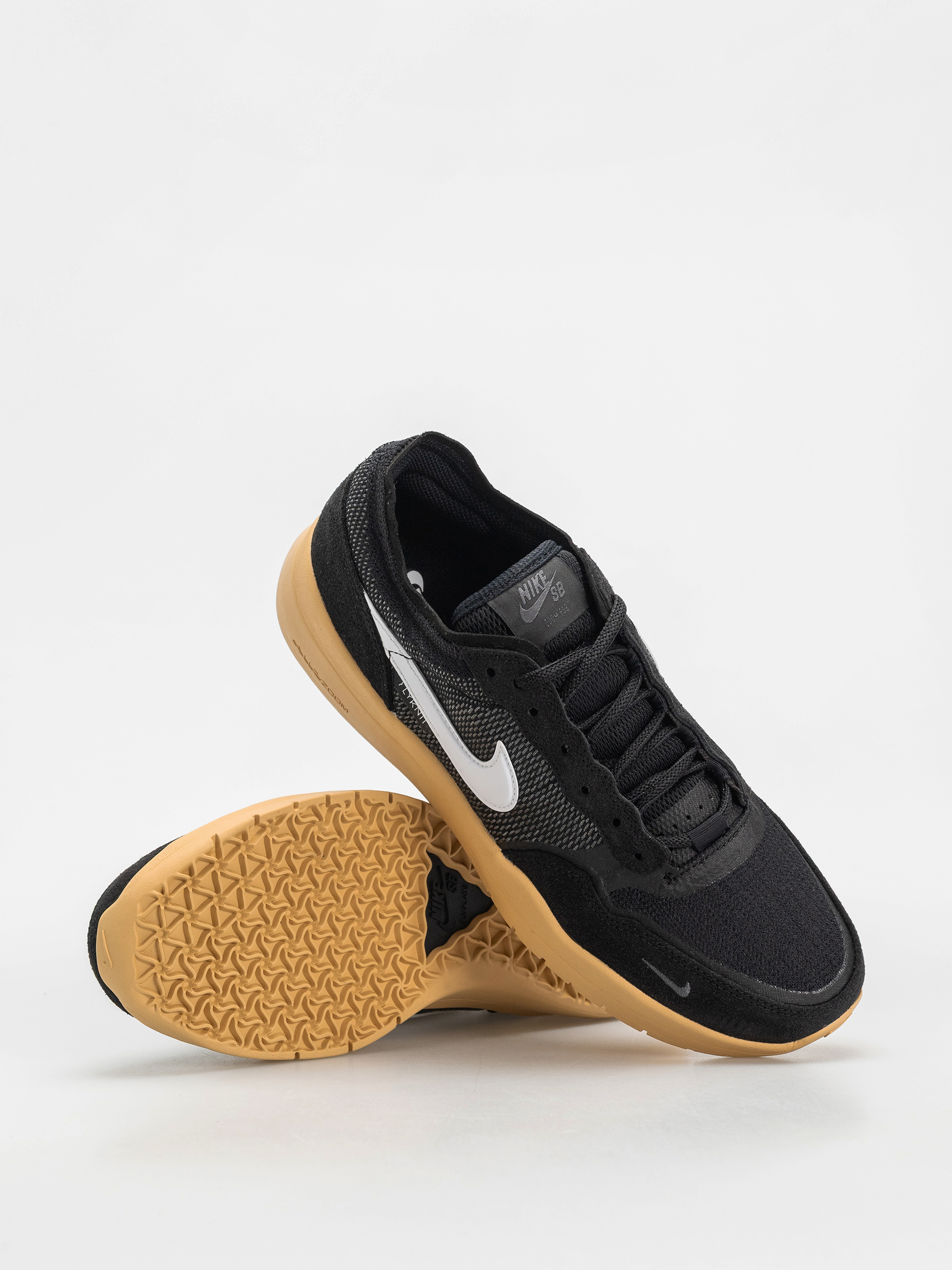 Nike SB Ps8 Cipők (black/white anthracite gum yellow)