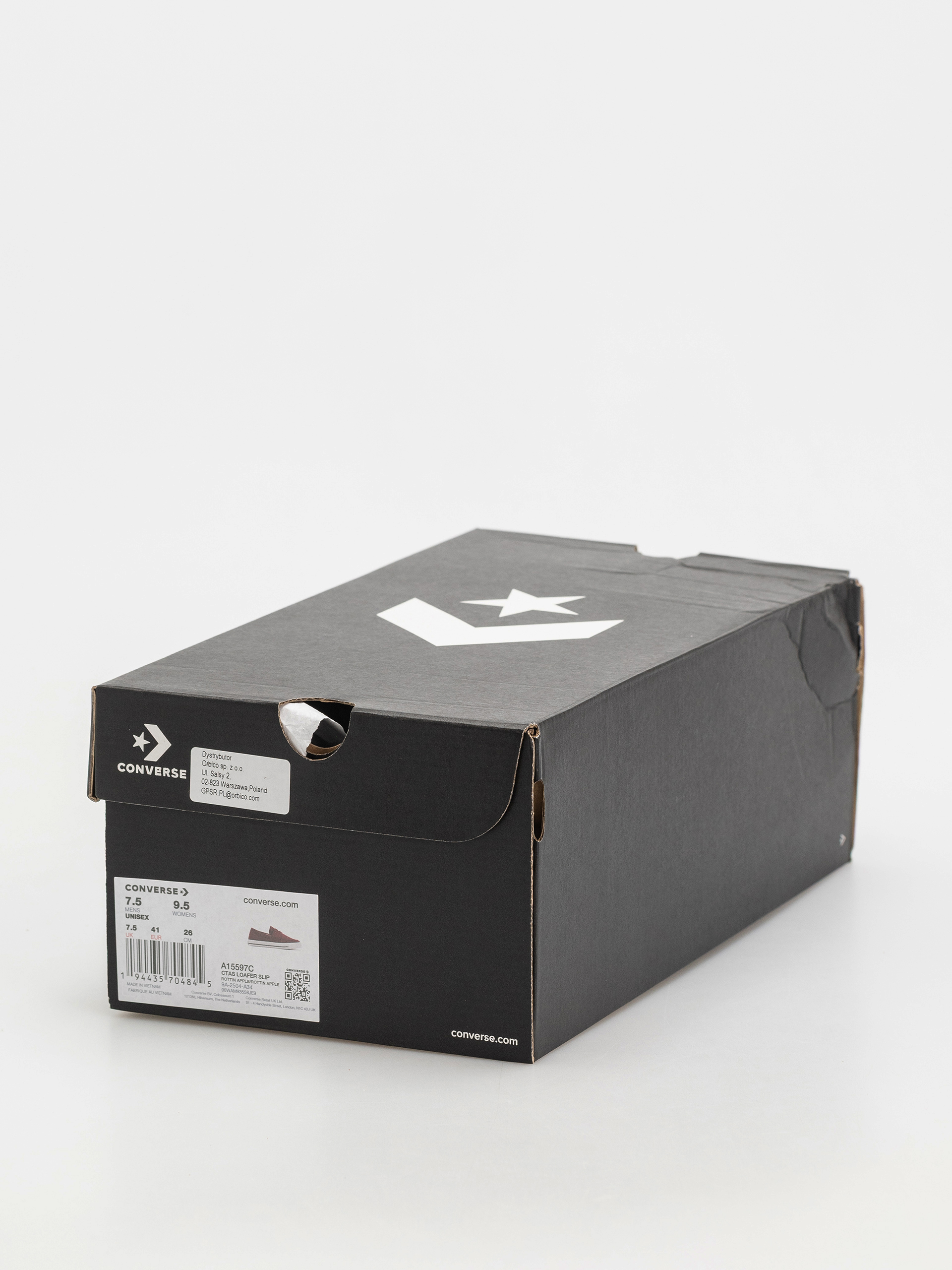 Converse Chuck Taylor All Star Loafer Cipők (maroon)