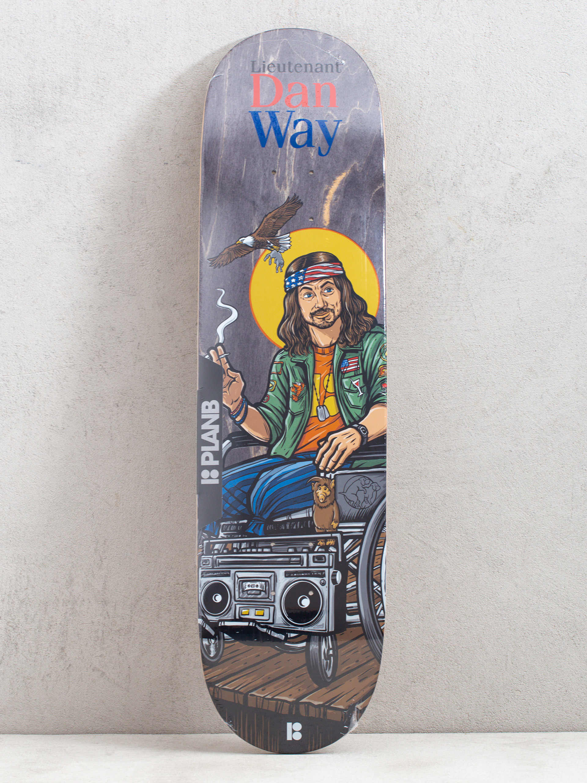 Plan B Lieutenant Dan Gördeszka lap (black)