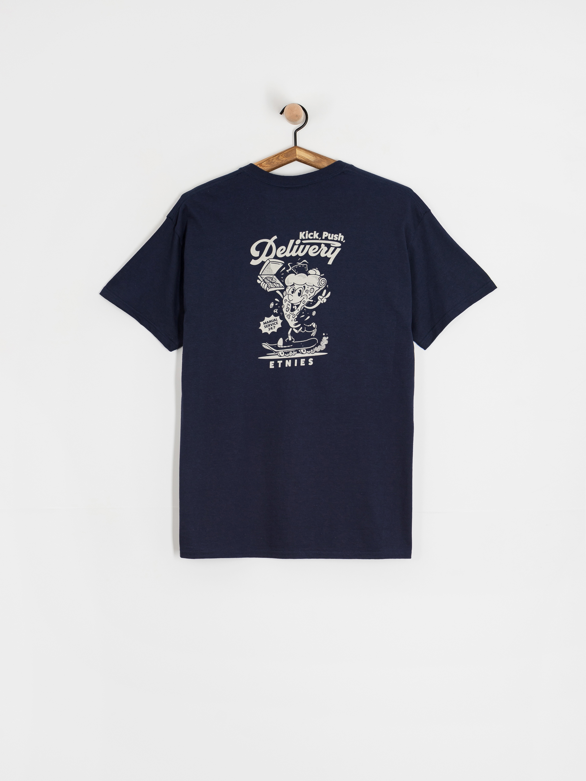 Etnies Kick Push Póló (navy/tan)