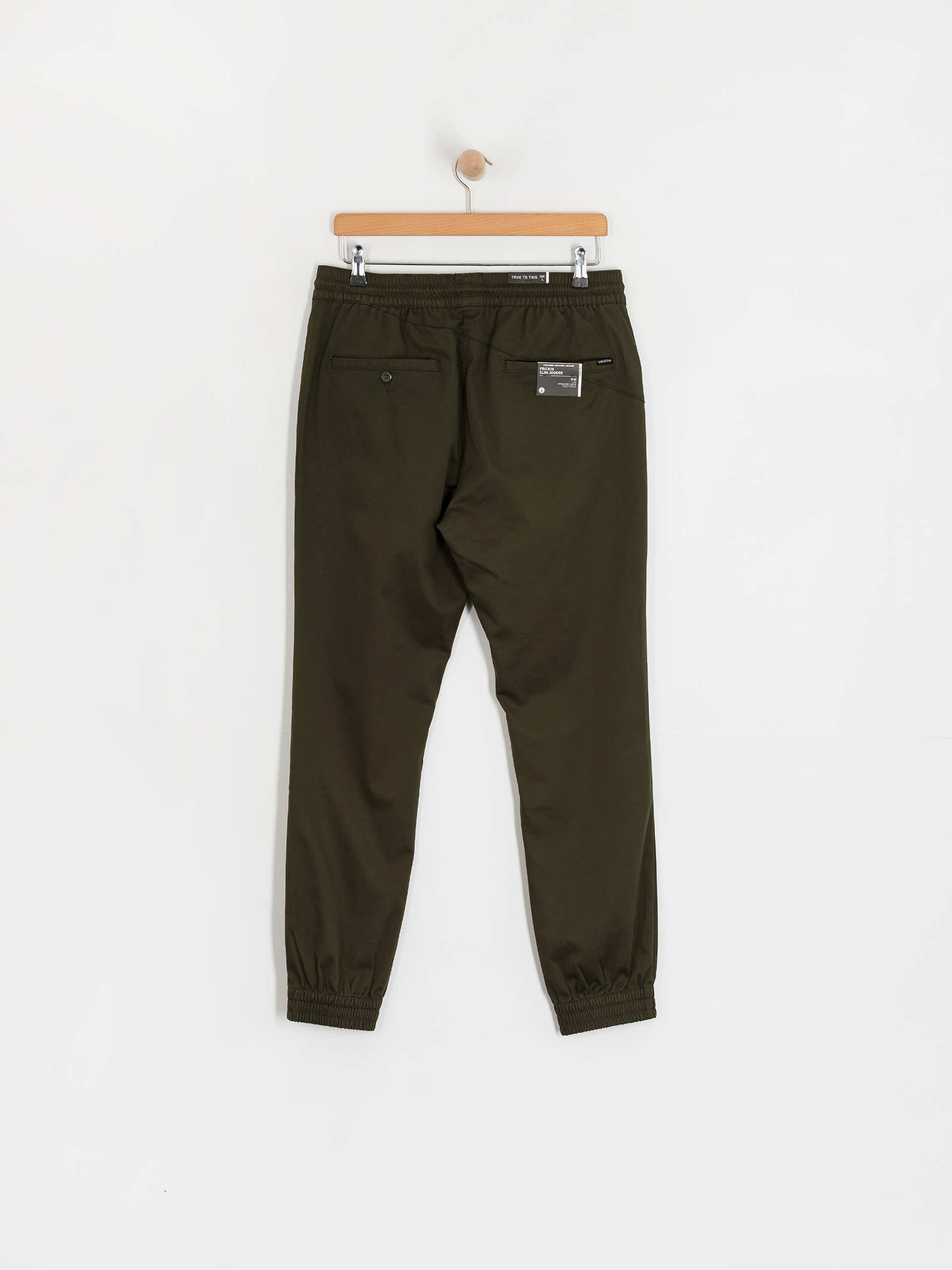 Volcom Frickin Slim Jogger Kisnadrág (dark green)