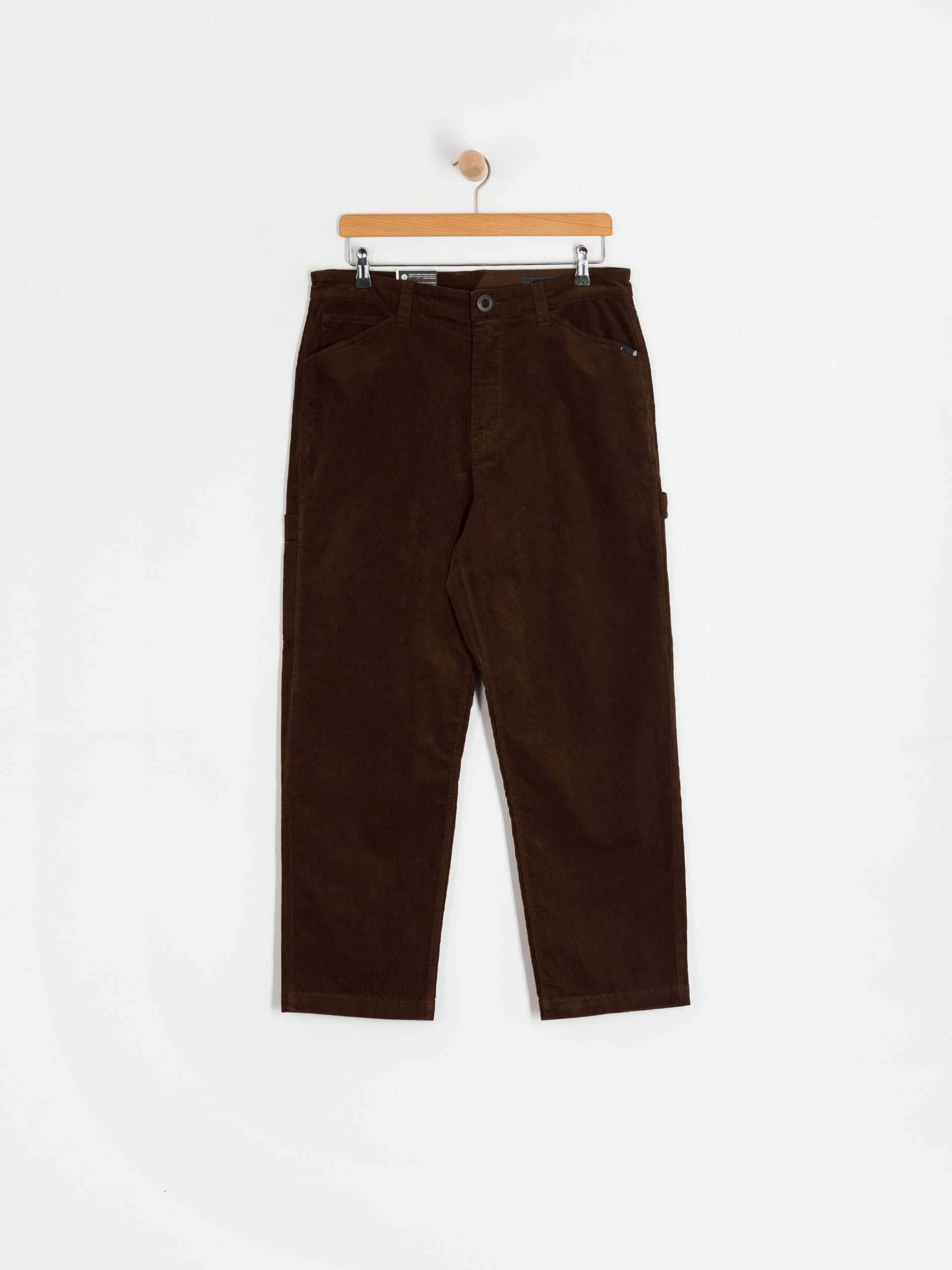 Volcom Kraftsman Cord Kisnadrág (brown stone)