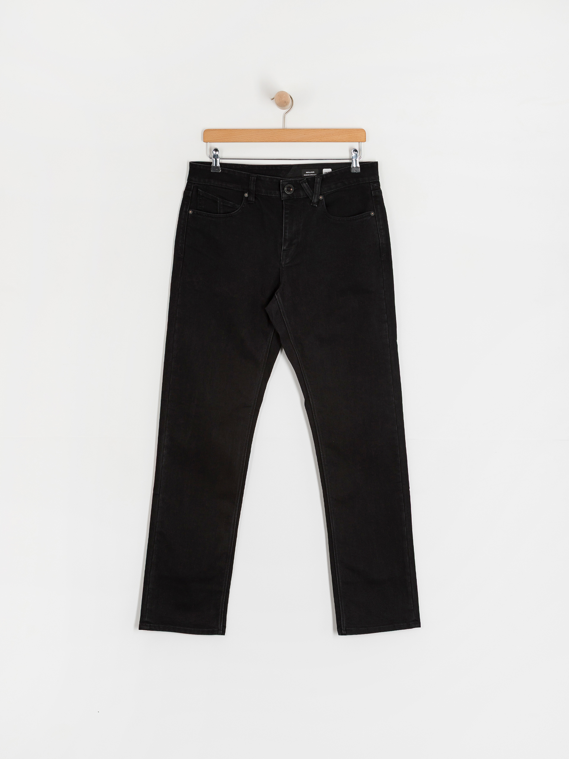 Volcom Solver Denim Kisnadrág (black out)