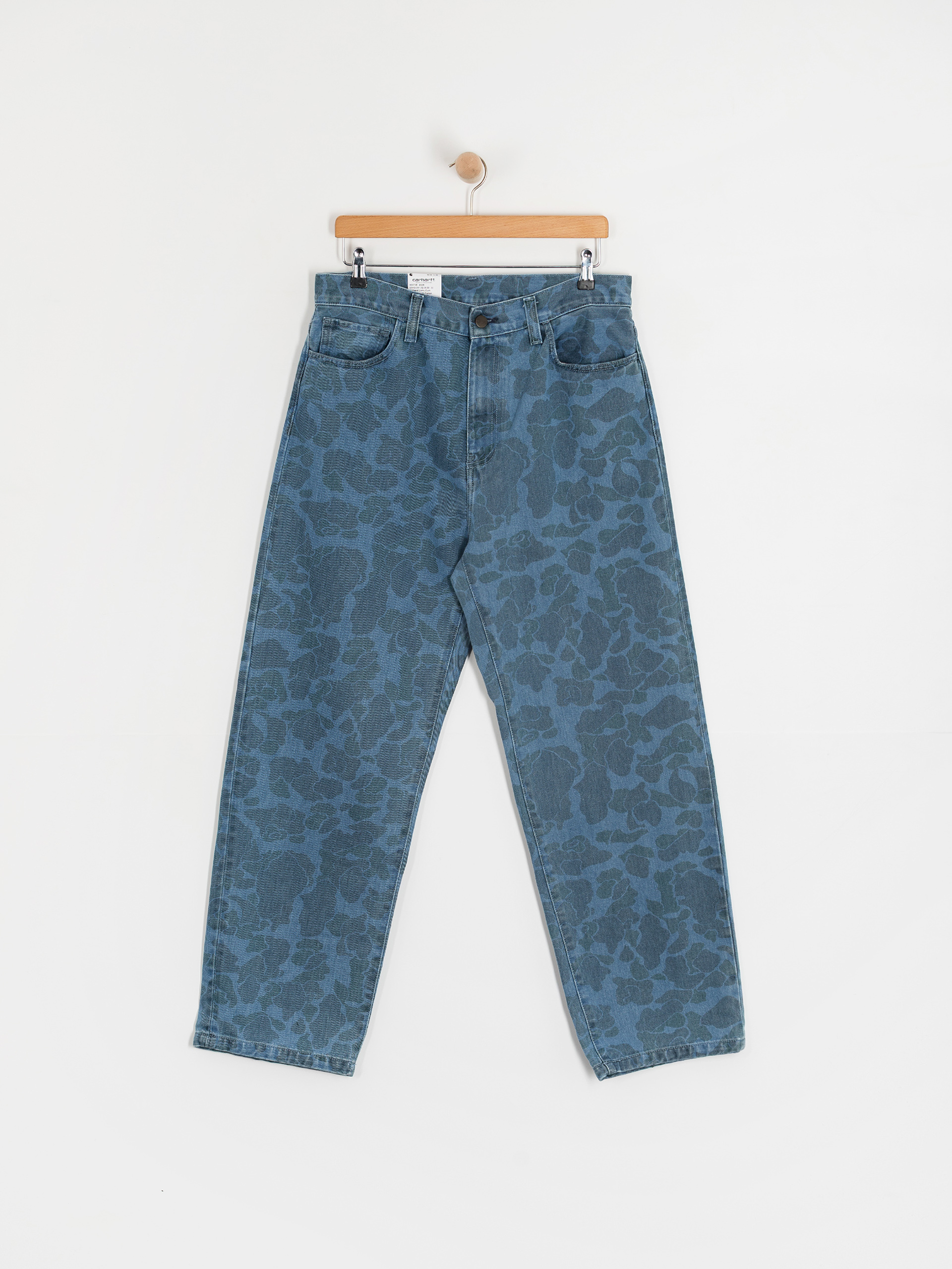 Carhartt WIP Duck Landon Kisnadrág (camo duck/blue/bleached)