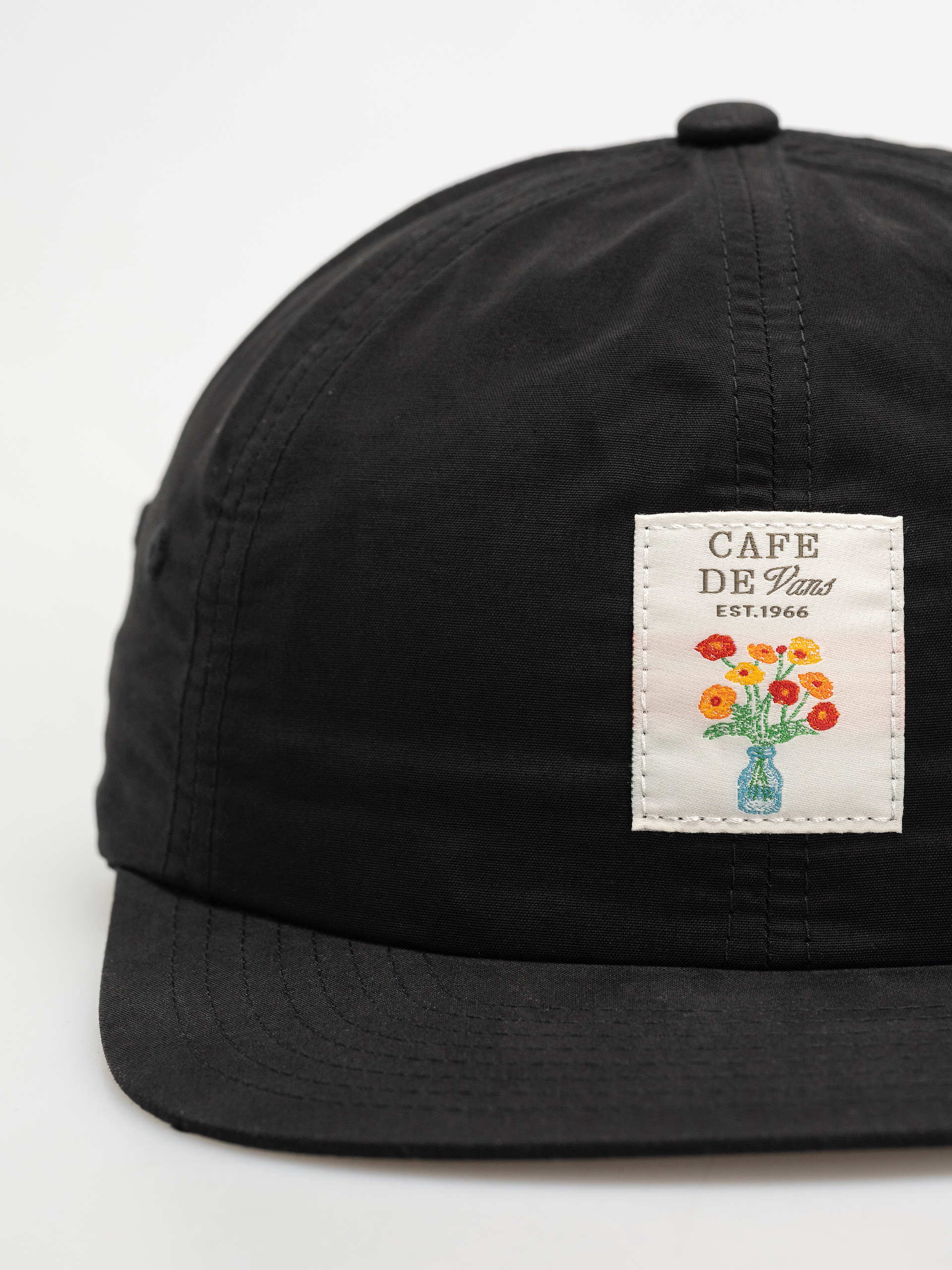 Vans Cafe Vans Jockey Baseball sapka (black)