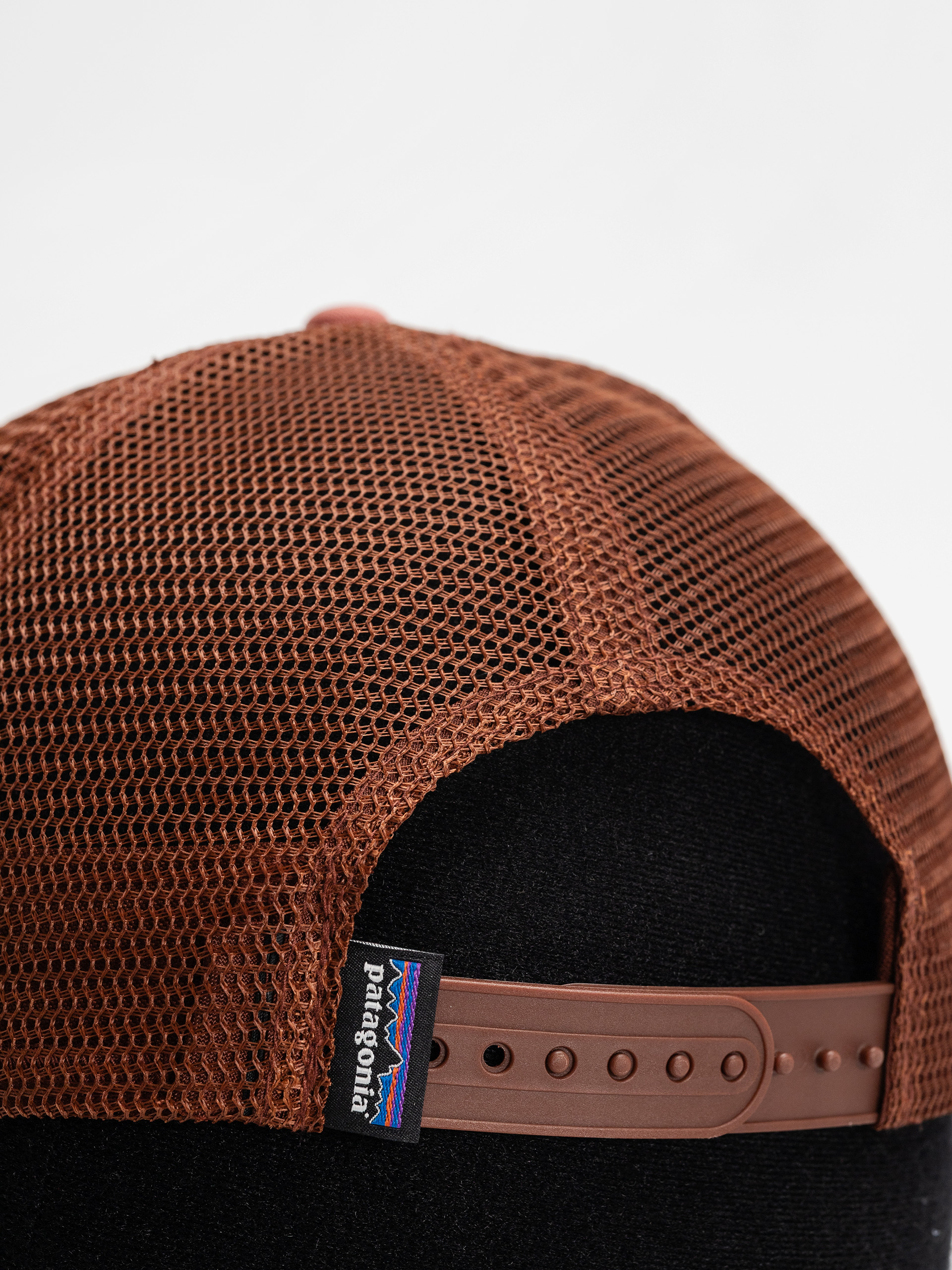 Patagonia P 6 Logo Trucker Baseball sapka (potters red)