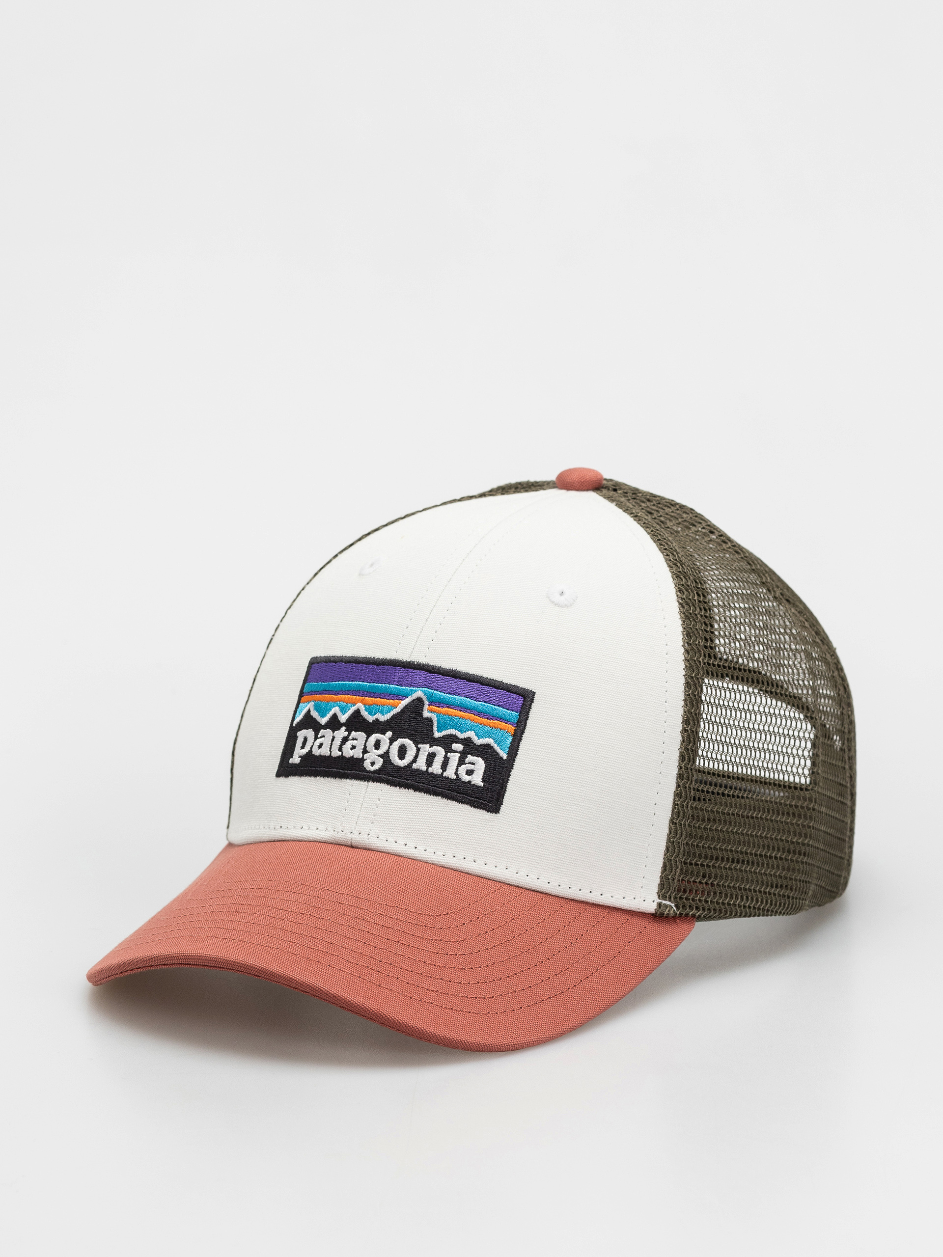 Patagonia P 6 Logo LoPro Trucker Baseball sapka (birch white)