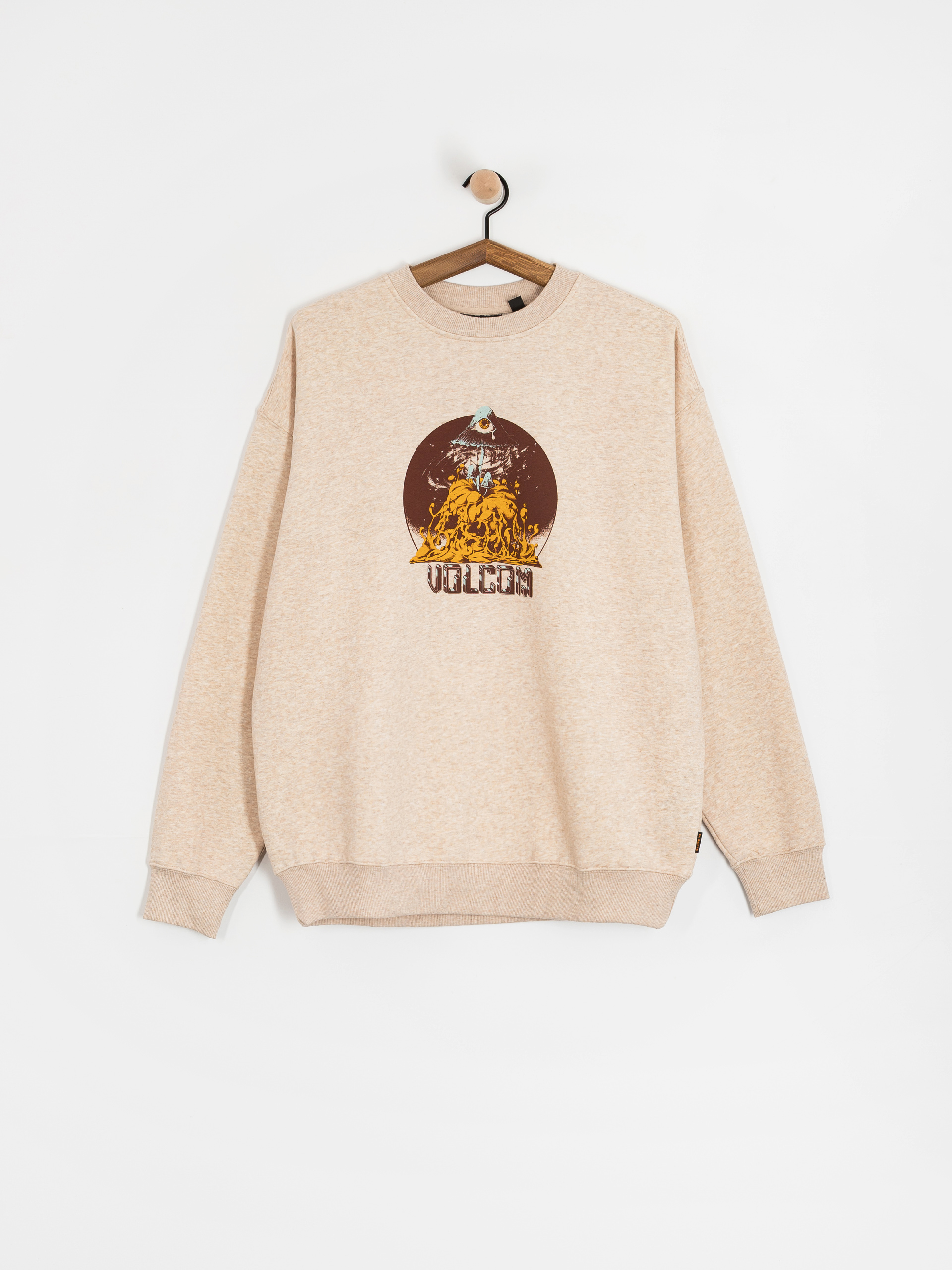 Volcom Fa Callum Rooney Crew Pulóver (dust heather)