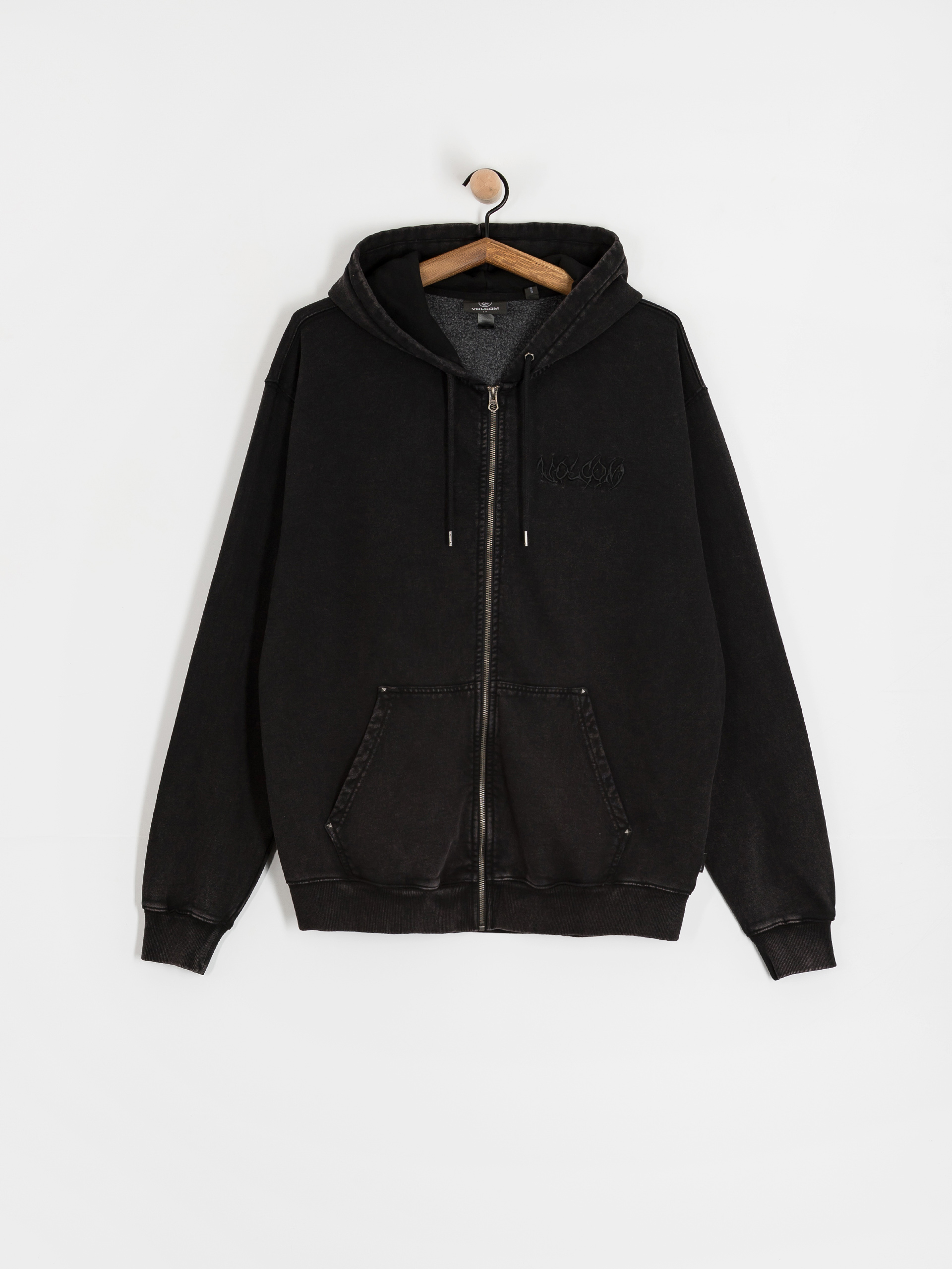Volcom Studder Zip Pulóver (black)