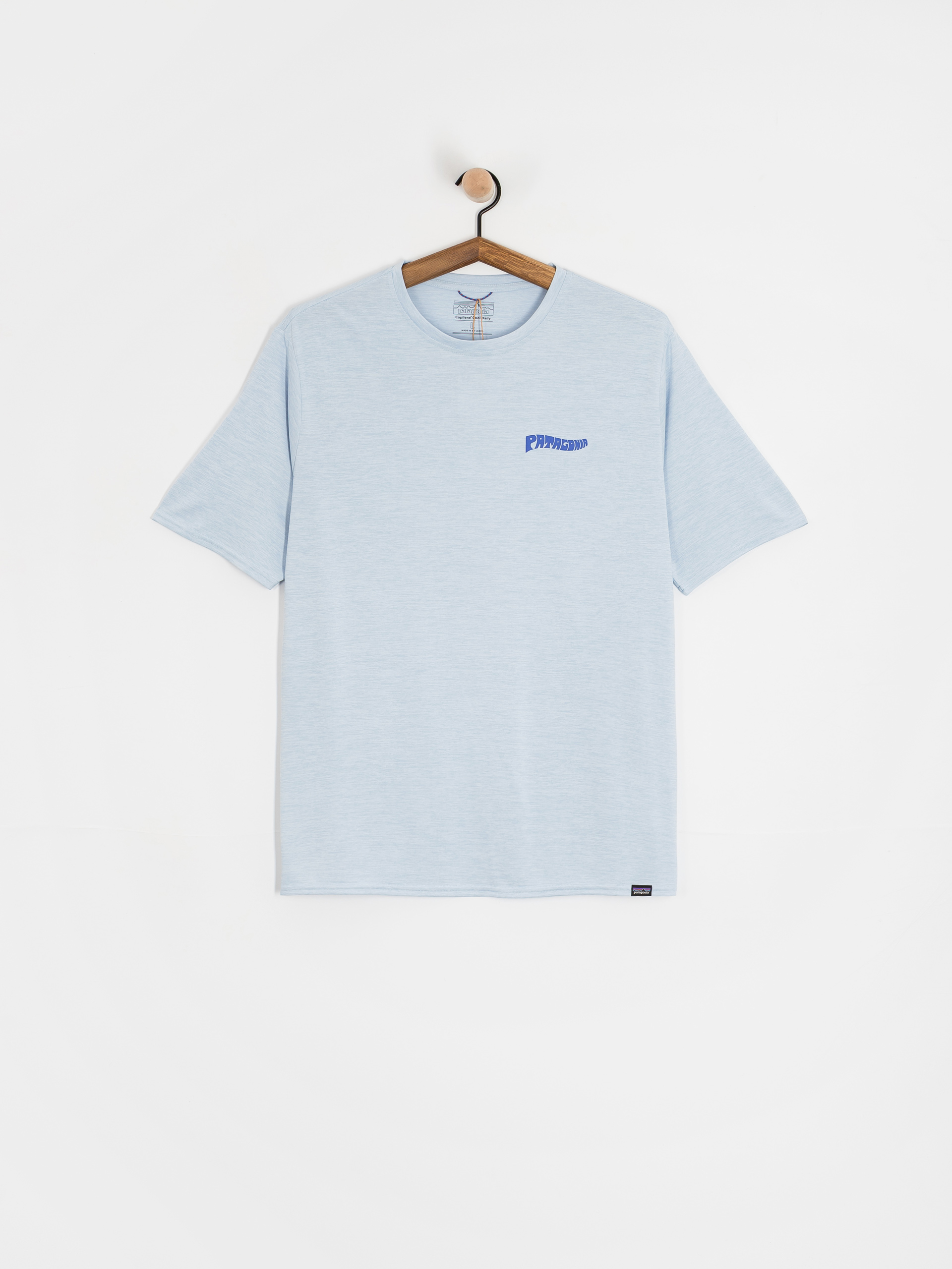 Patagonia Cap Cool Daily Graphic Waters Póló (forgotten island fleck blue)